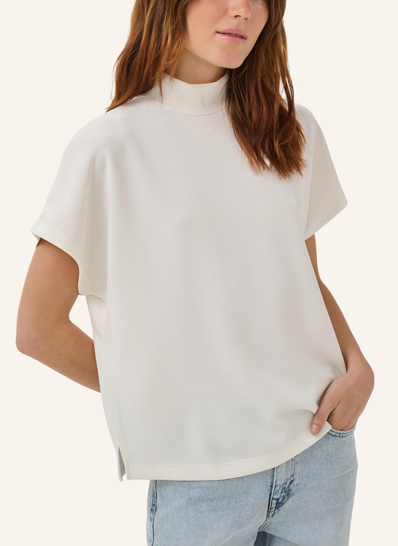 MY ESSENTIAL WARDROBE Kurzarmbluse MWELLE: WEISS