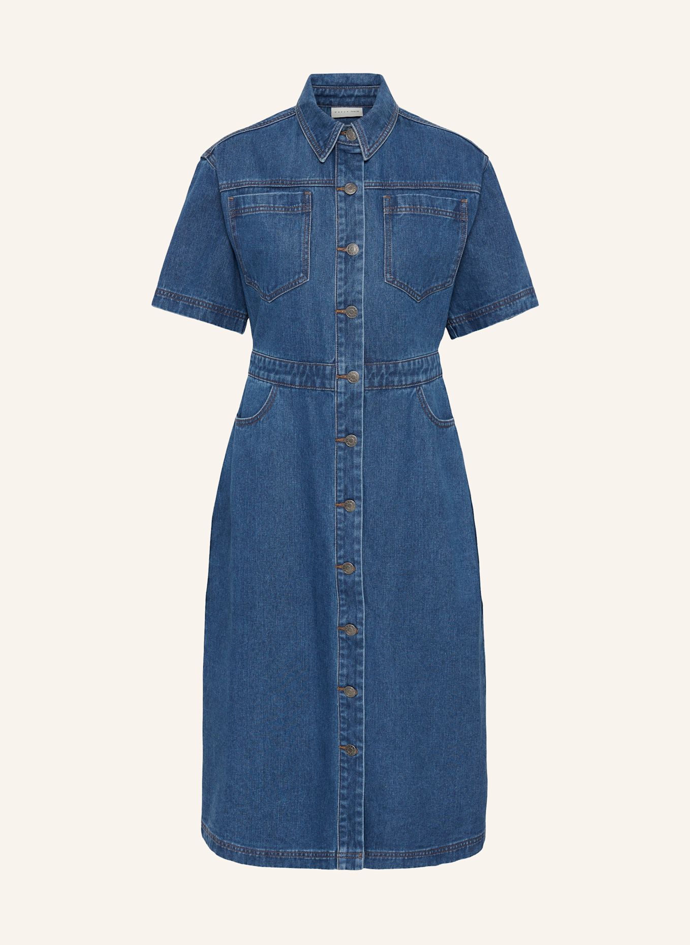 KAFFE Jeanskleid KAMYAH: BLAU