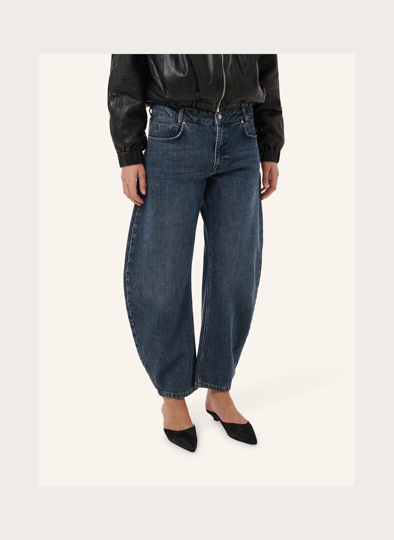 MY ESSENTIAL WARDROBE Jeans Barrel MWREMMIE: BLAU