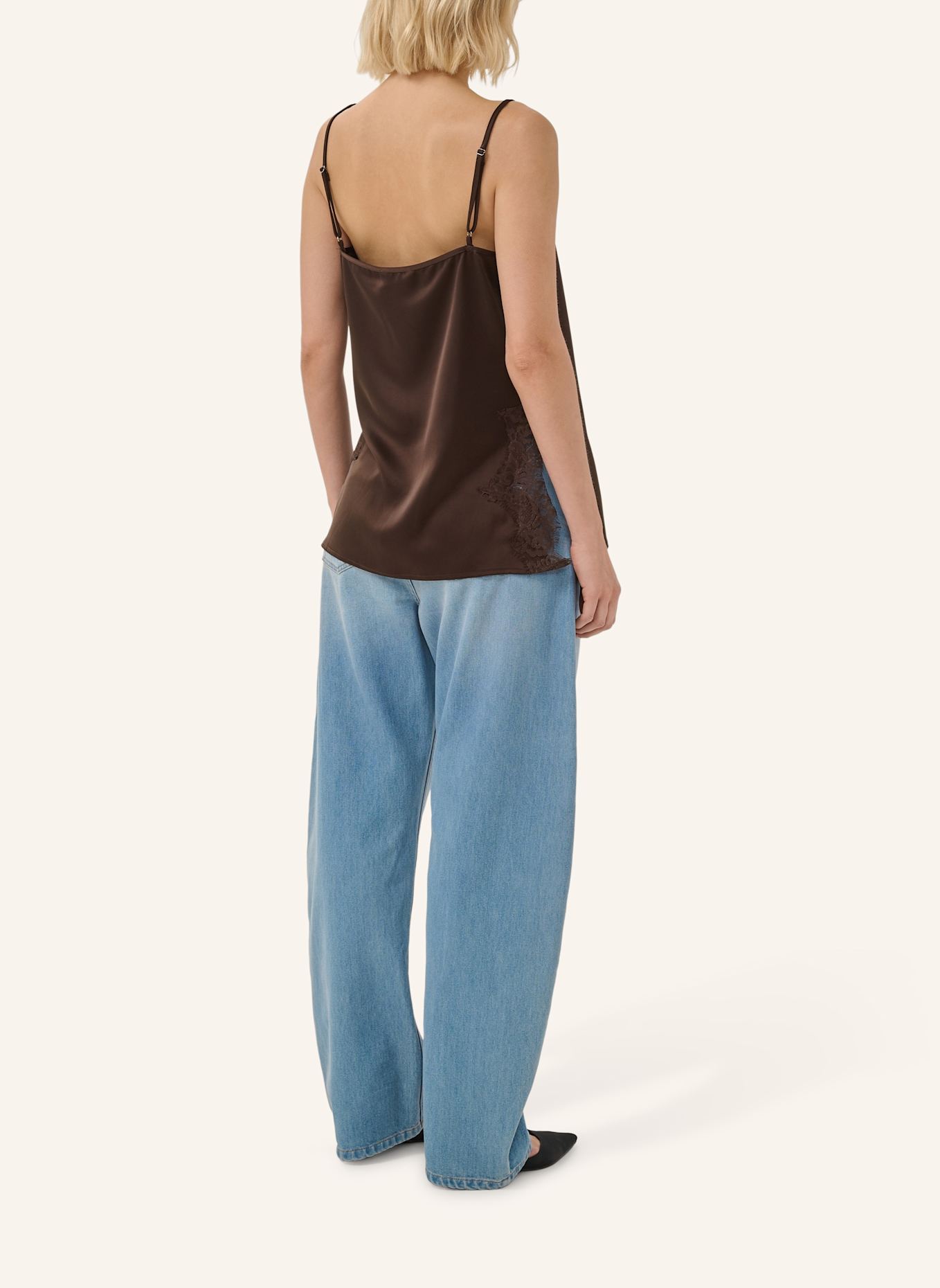 MY ESSENTIAL WARDROBE My Essential Wardrobe Bluse ärmellos MWBrenda: BRAUN