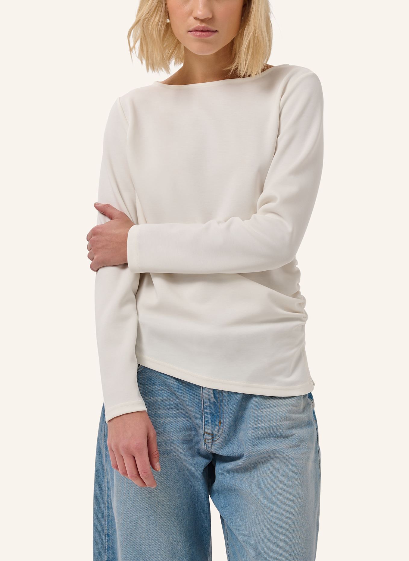 MY ESSENTIAL WARDROBE My Essential Wardrobe Bluse langarm MWHelle: WEISS