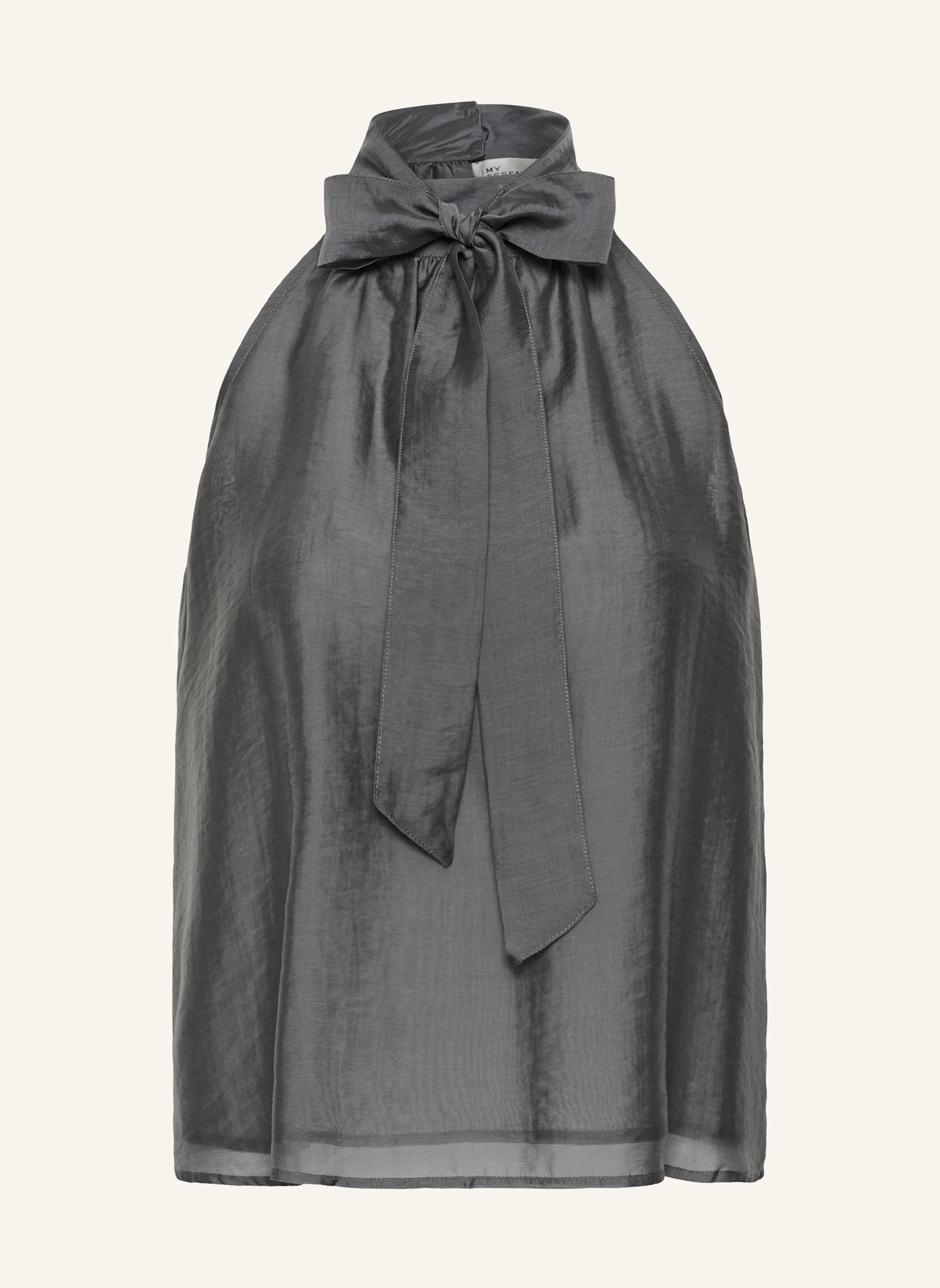 MY ESSENTIAL WARDROBE My Essential Wardrobe Bluse ärmellos MWSmilla: GRAU