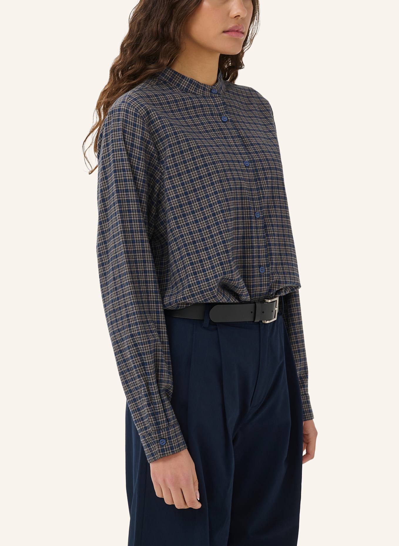 MY ESSENTIAL WARDROBE My Essential Wardrobe Langarm - Hemd MWLennie: BLAU
