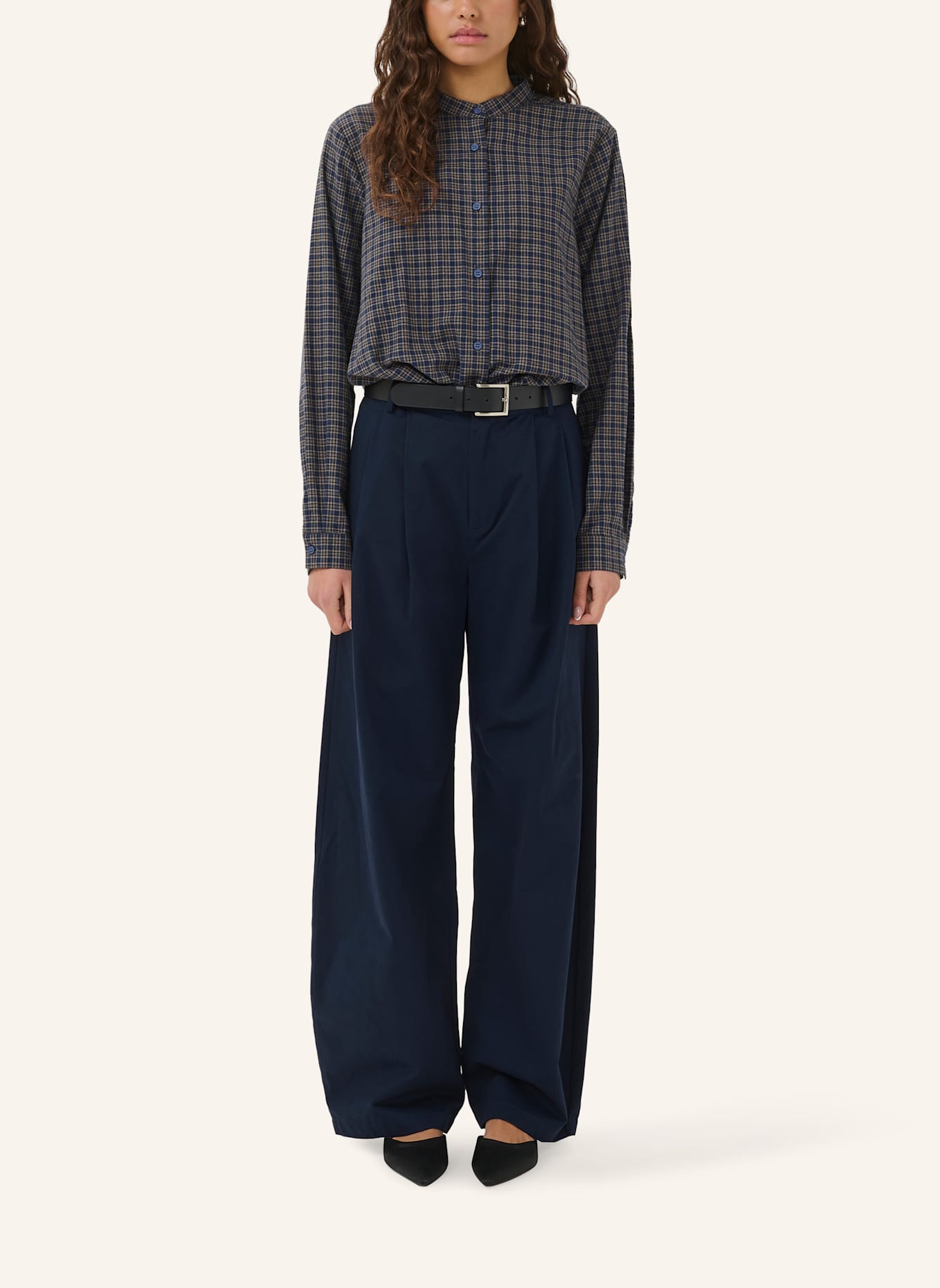 MY ESSENTIAL WARDROBE My Essential Wardrobe Langarm - Hemd MWLennie: BLAU