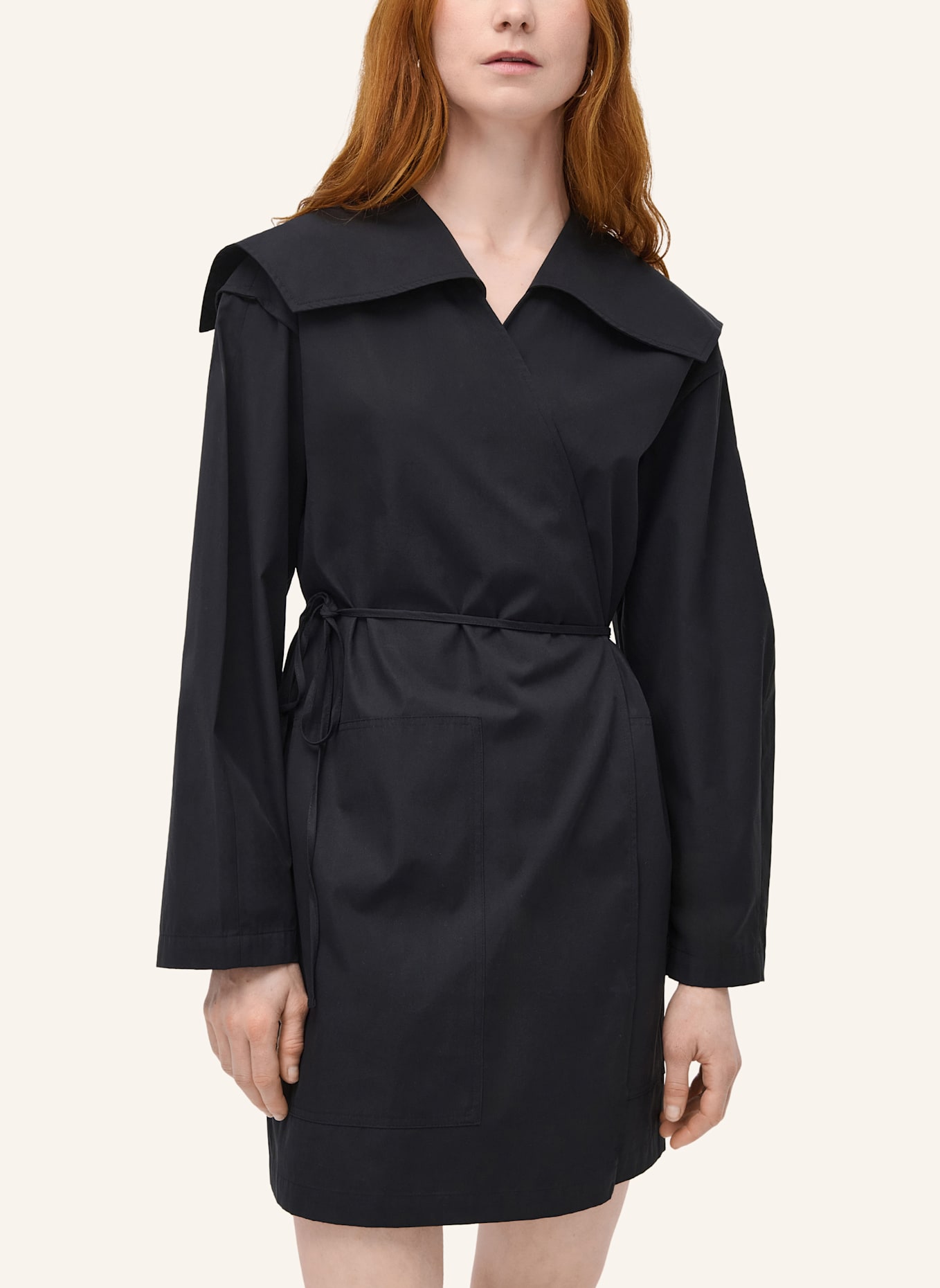 IVY OAK Wickelkleid IOODELA: SCHWARZ