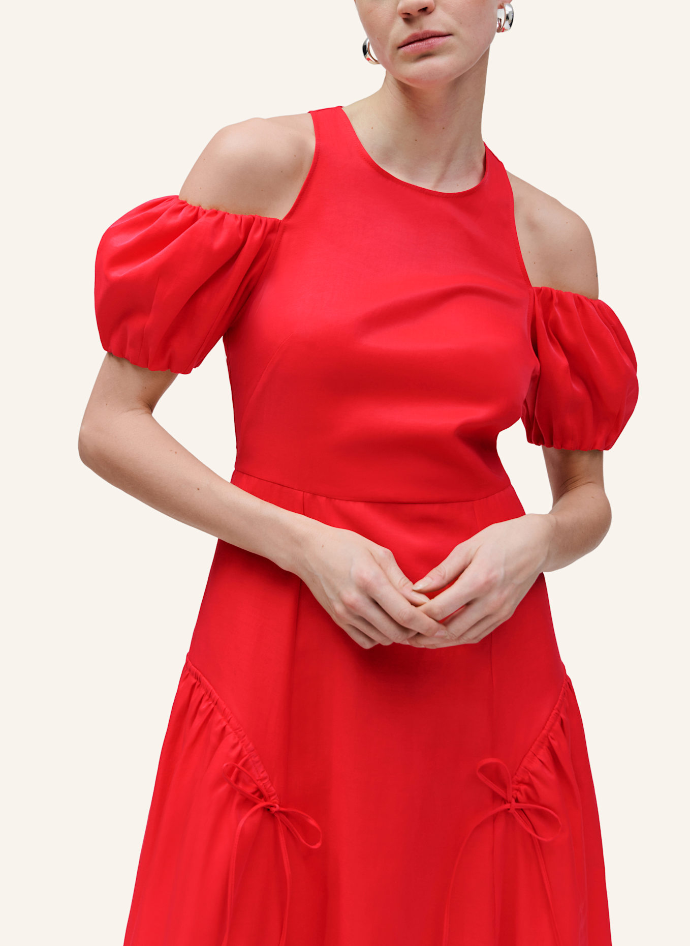 IVY OAK Maxikleid IOMARCA: ROT