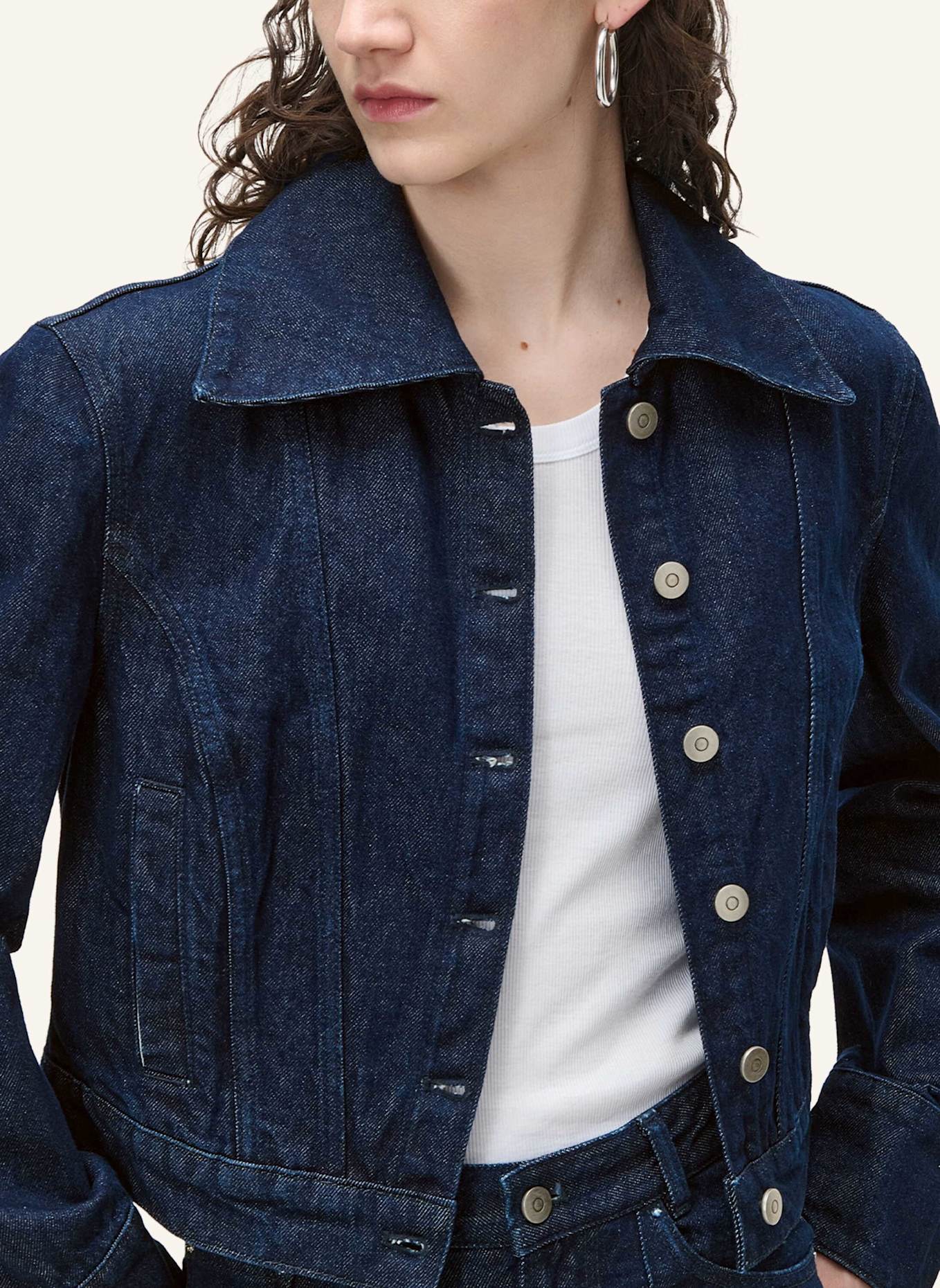 IVY OAK Jeansjacke IOJOVANA: BLAU