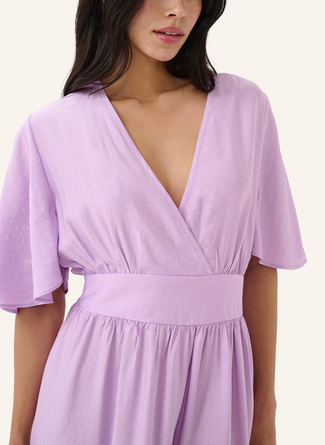 KAFFE Maxikleid KASIRENA: LILA