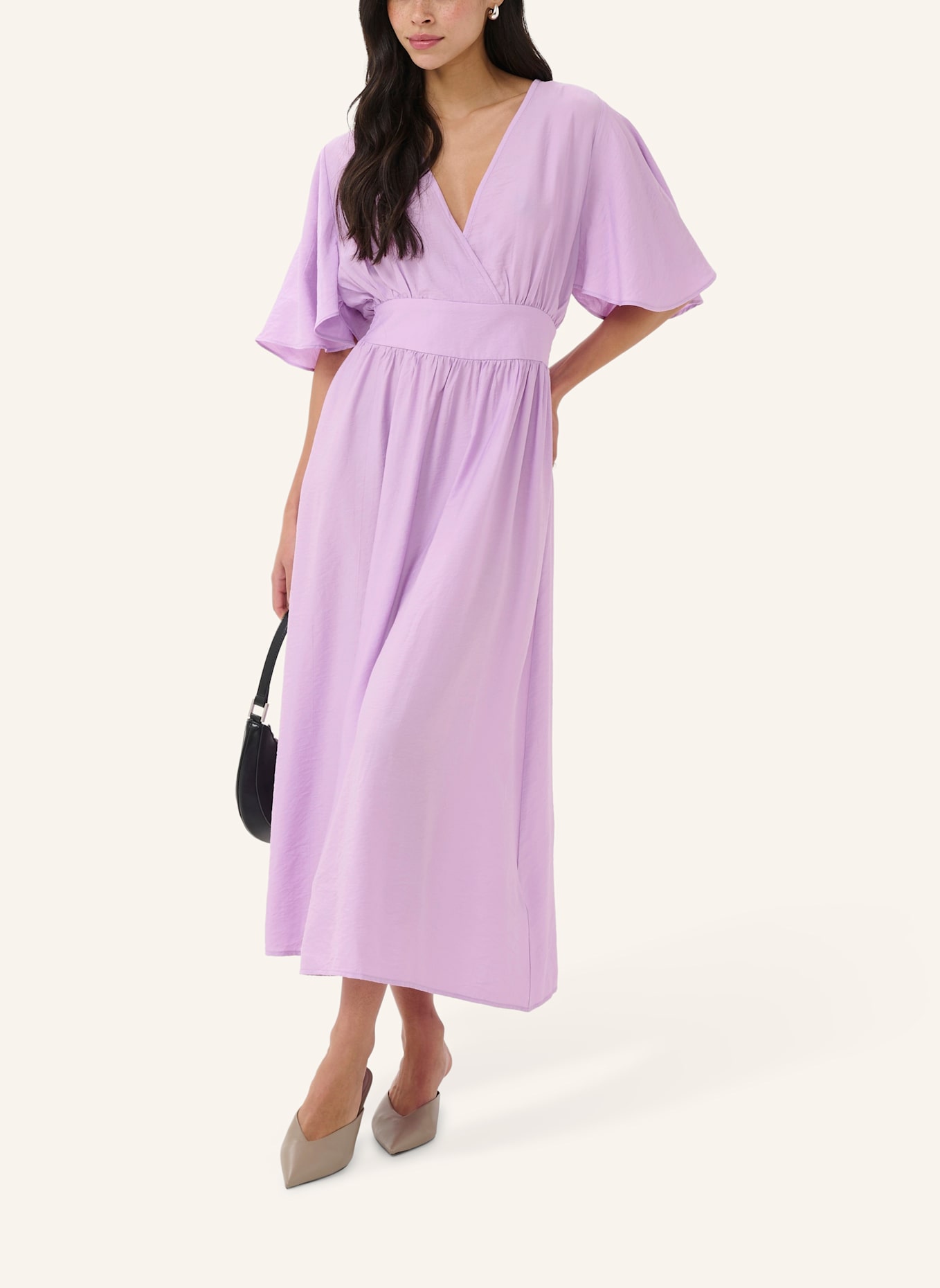KAFFE Maxikleid KASIRENA: LILA