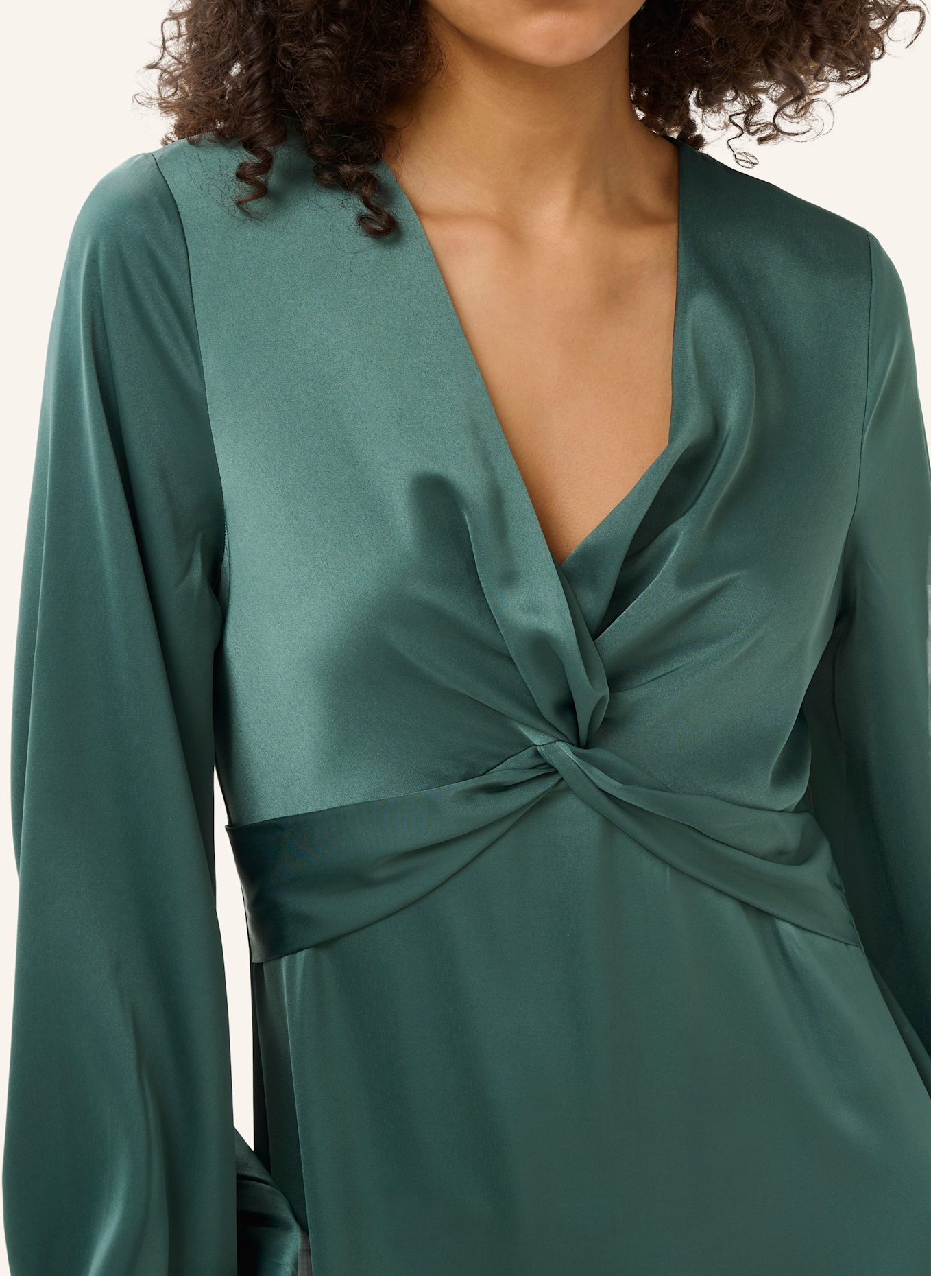 KAFFE Abendkleid KASADIE: GRÜN