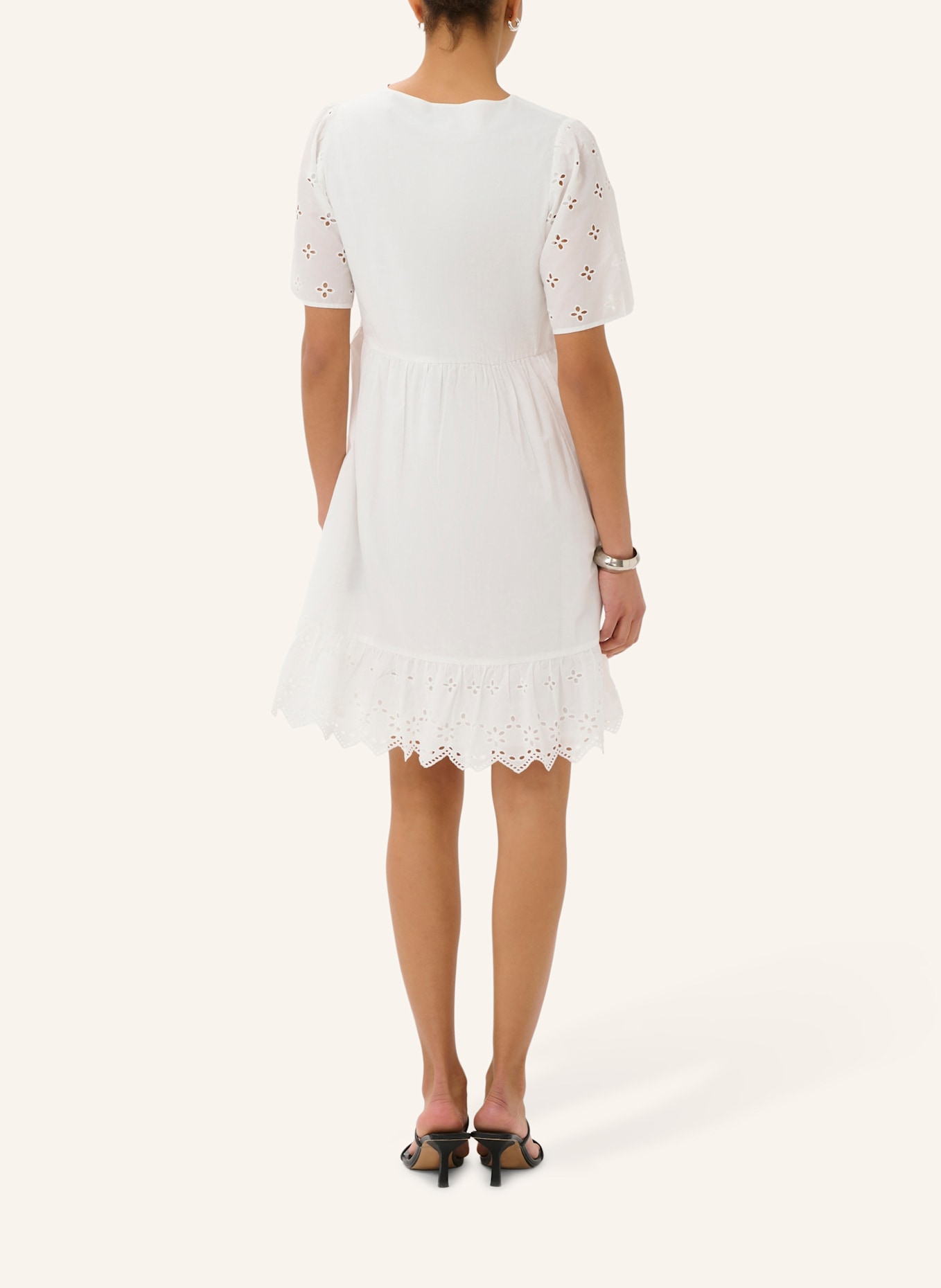 KAFFE Sommerkleid KAMOLLY: WEISS