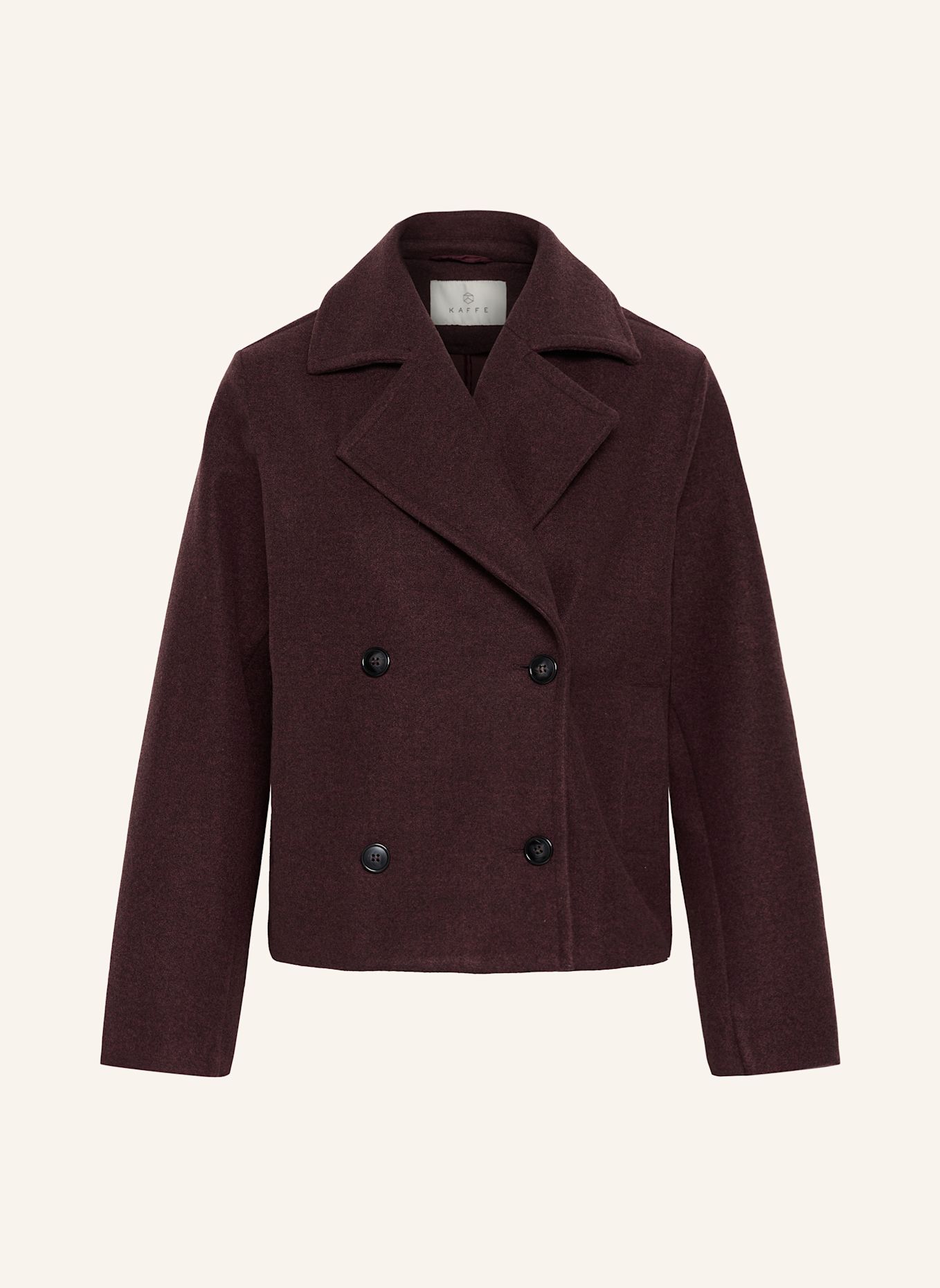 KAFFE Trench-Jacke KASATURN: ROT