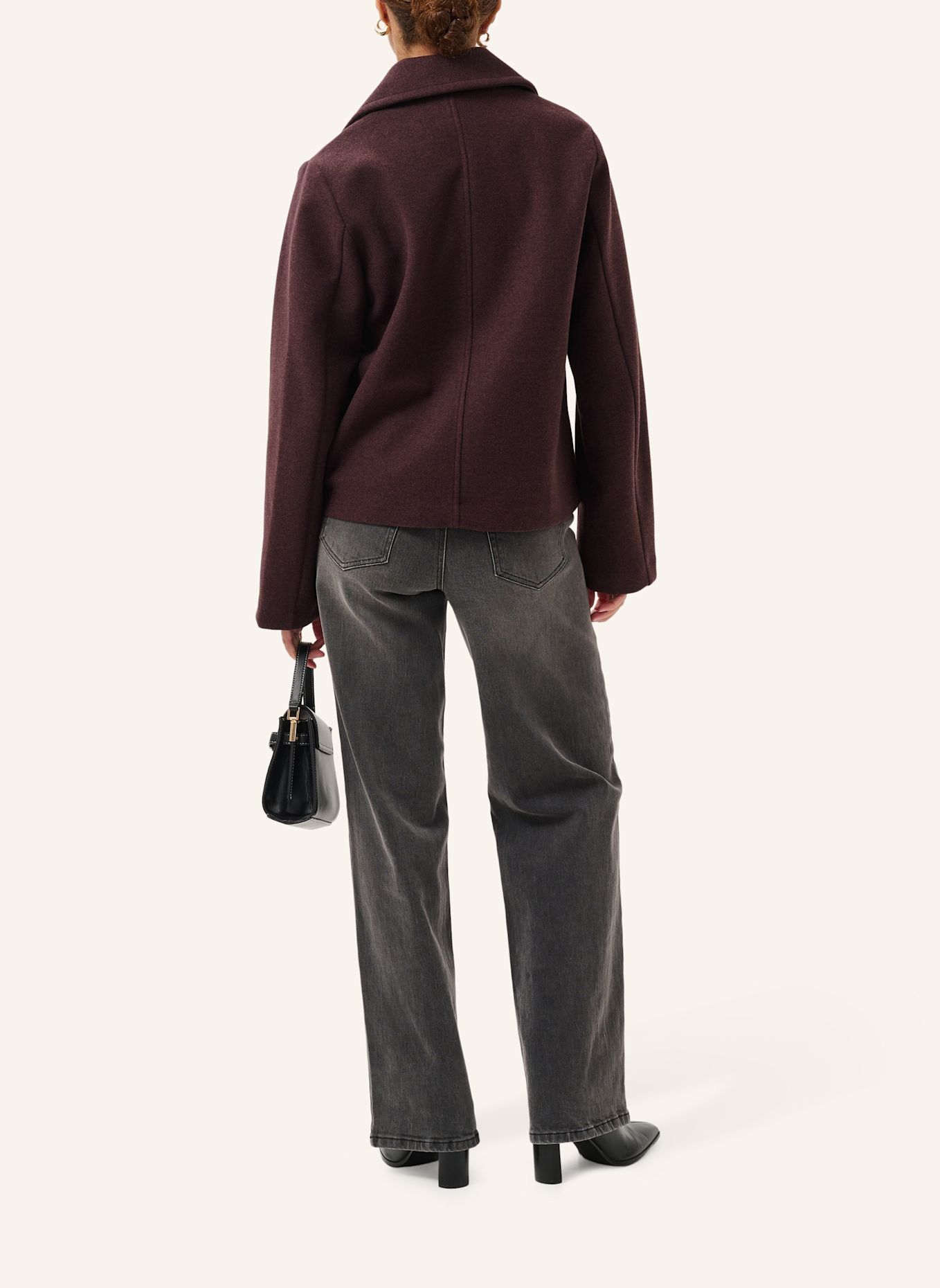 KAFFE Trench-Jacke KASATURN: ROT