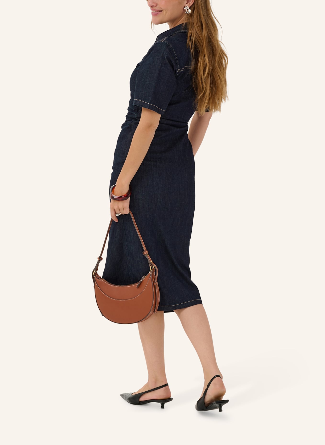 KAFFE Jeanskleid KAMOLLY: BLAU