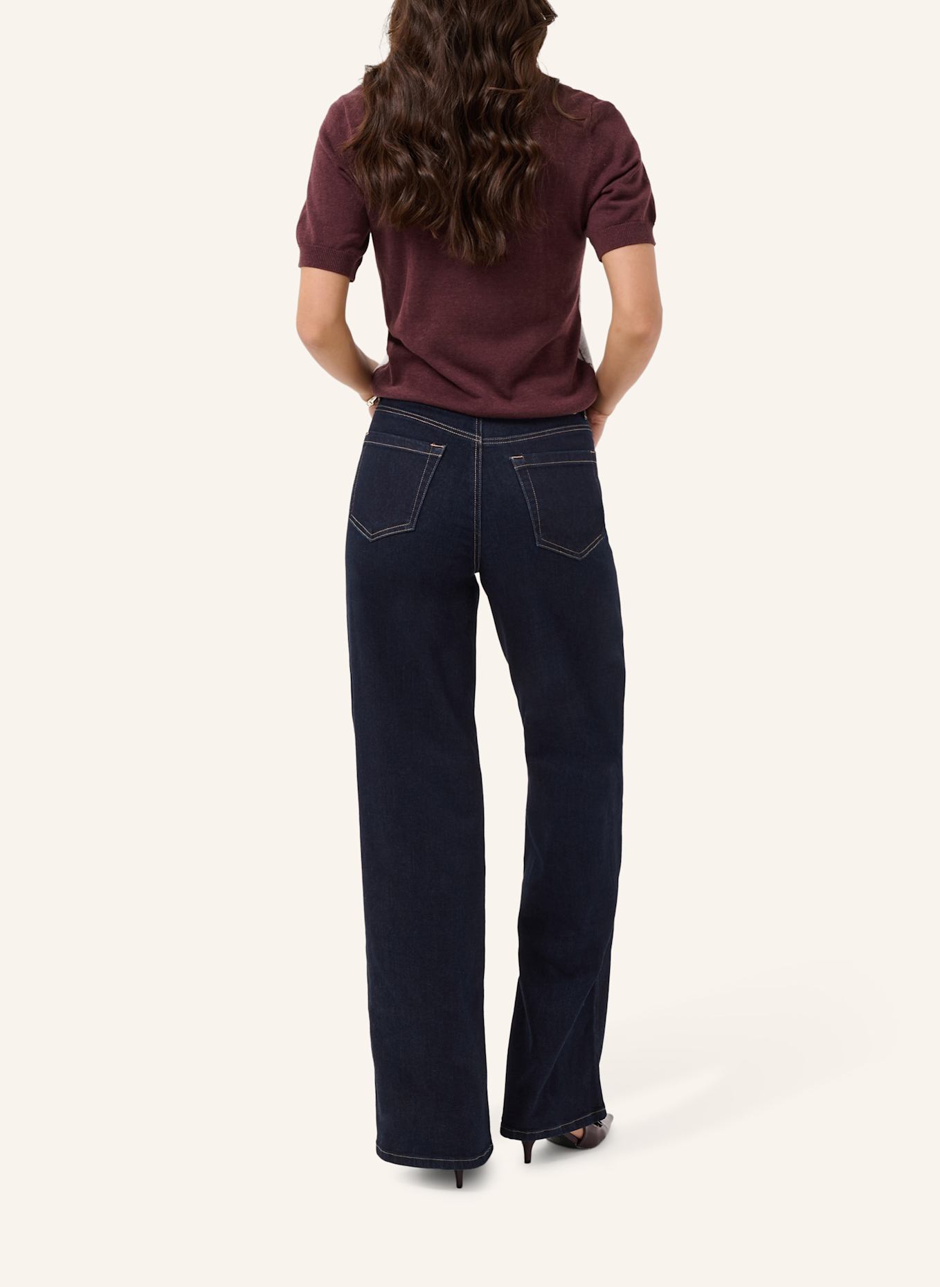 KAFFE Jeans KAMEADOW: BLAU