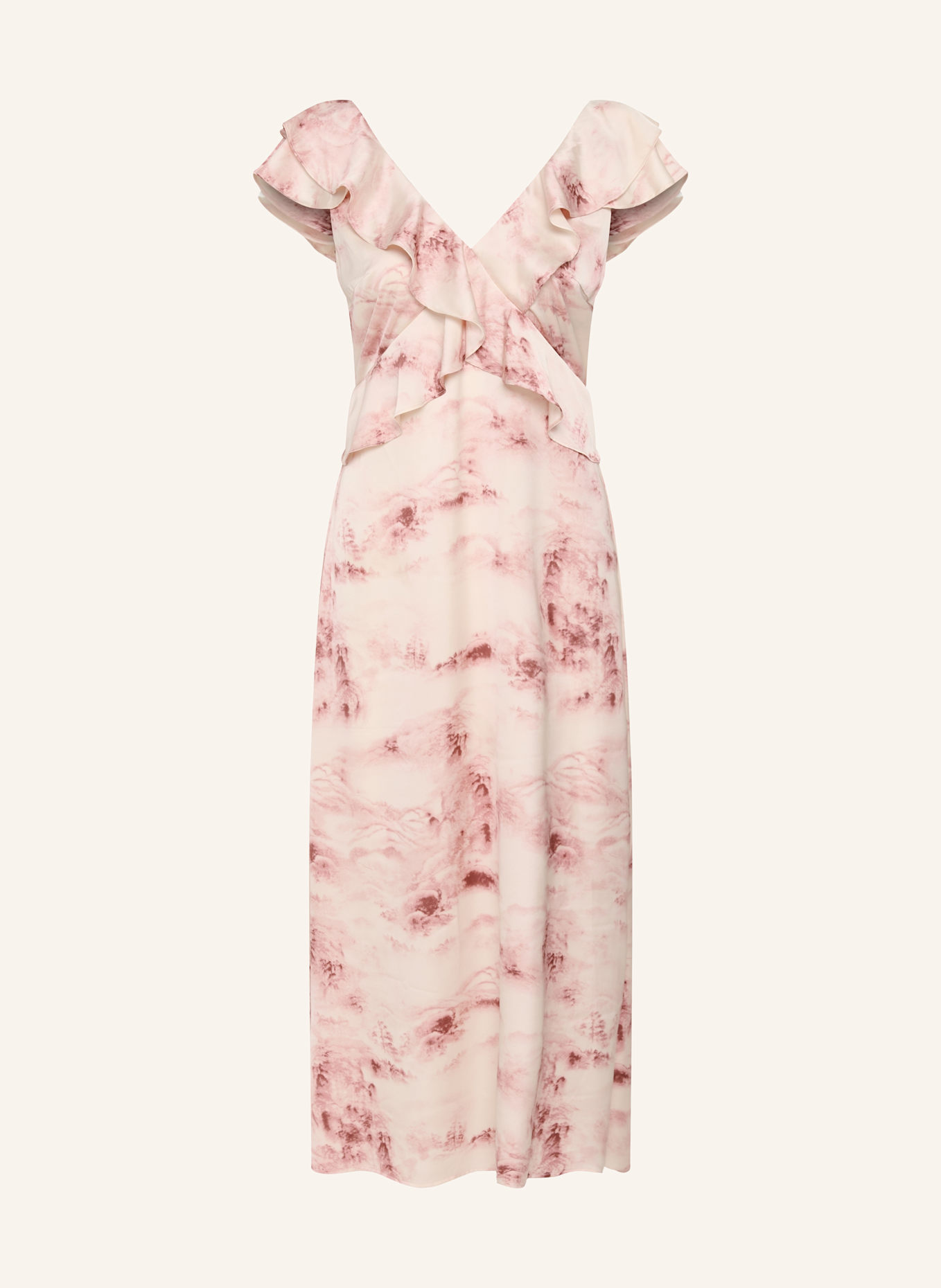 KAFFE Maxikleid KASADIE: PINK