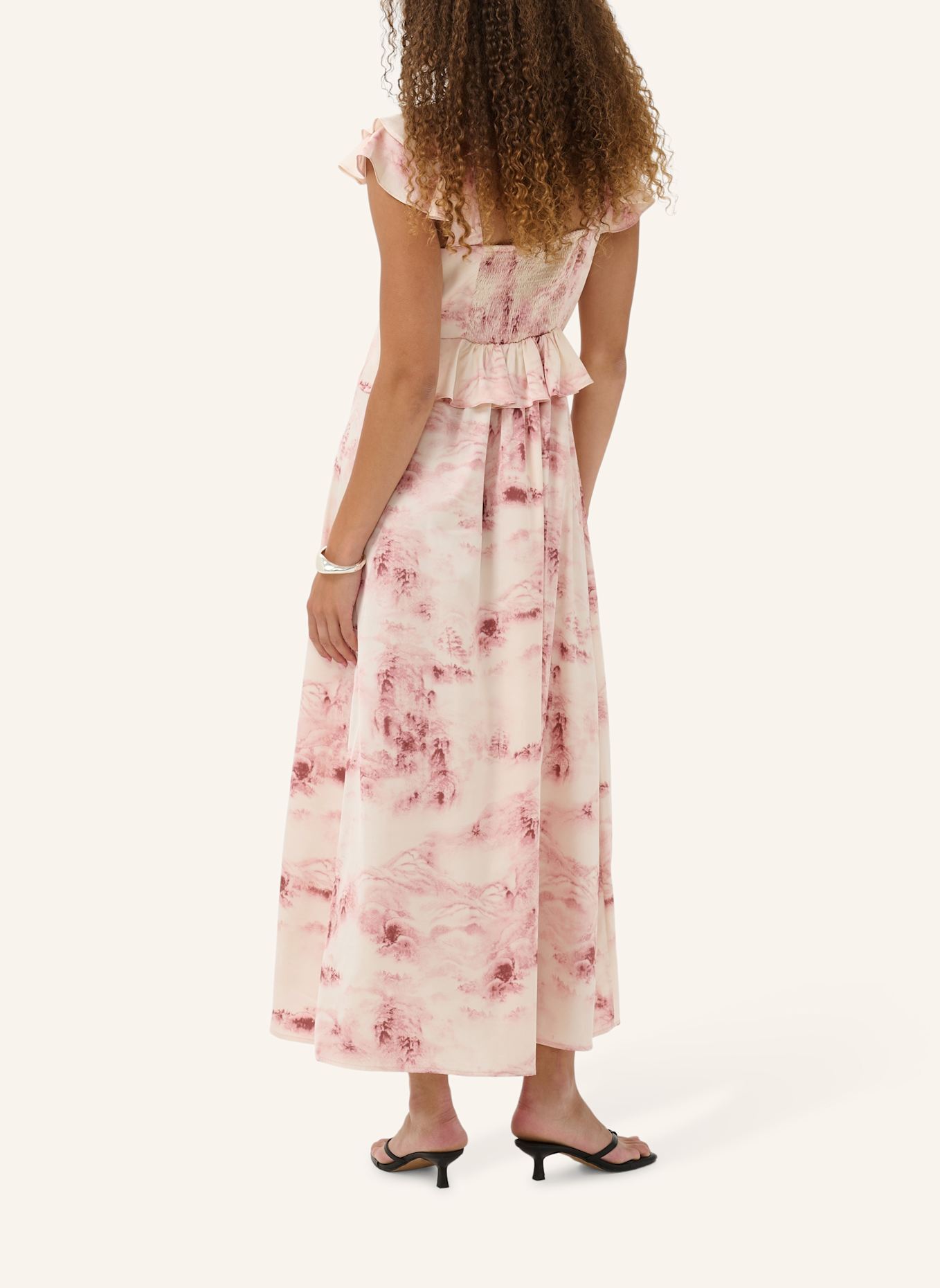 KAFFE Maxikleid KASADIE: PINK