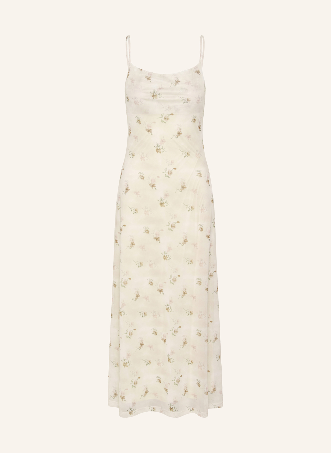 KAFFE Maxikleid KABLAIR: WEISS