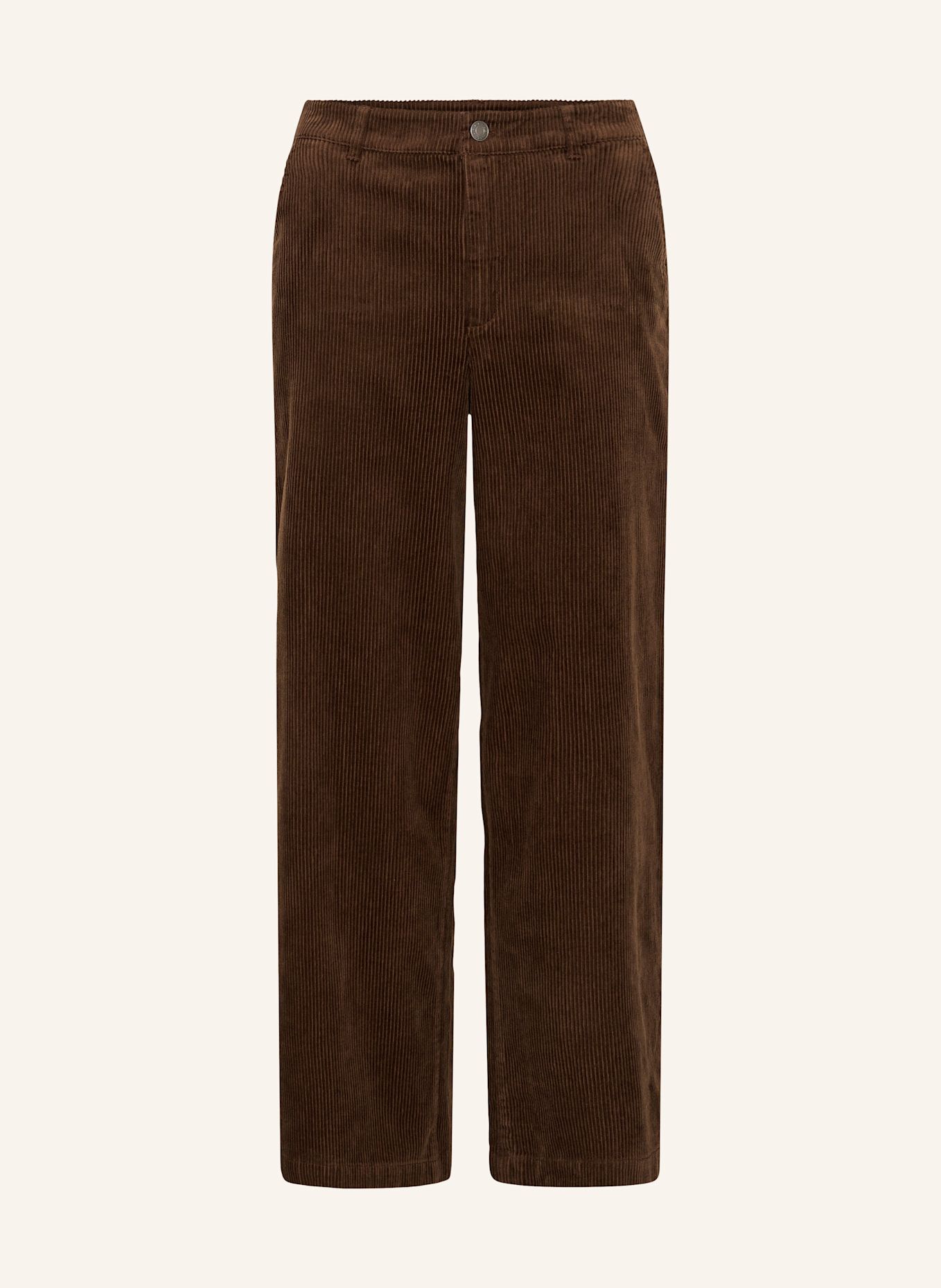 KAFFE Marlenehose KASELLA: BRAUN