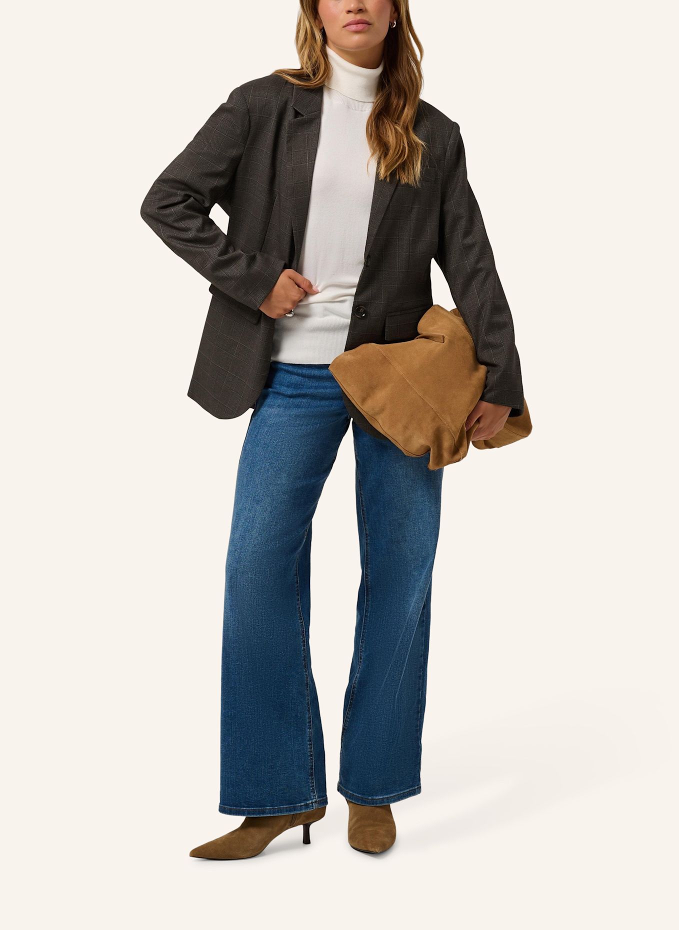 KAFFE Blazer KALENORA: GRAU