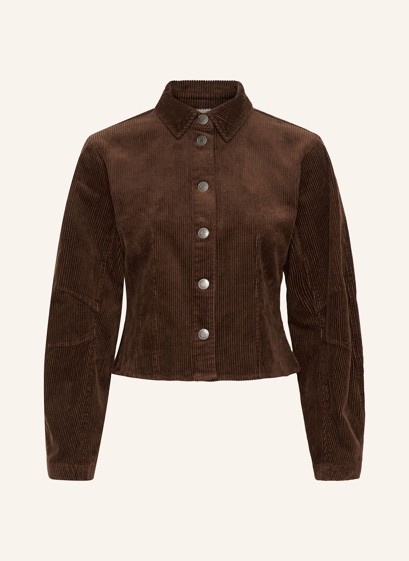 KAFFE Hemdbluse KASELLA: BRAUN