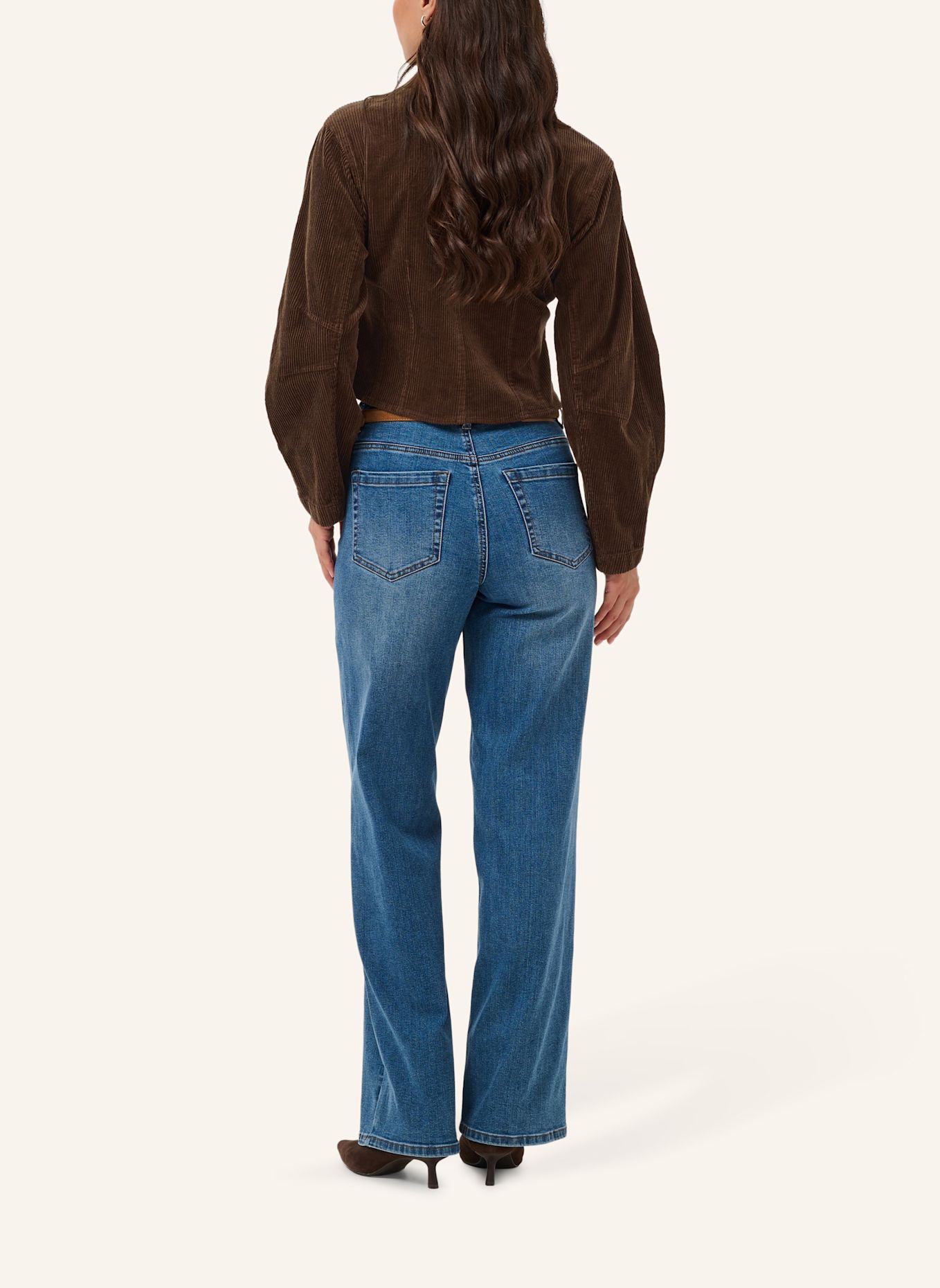KAFFE Hemdbluse KASELLA: BRAUN