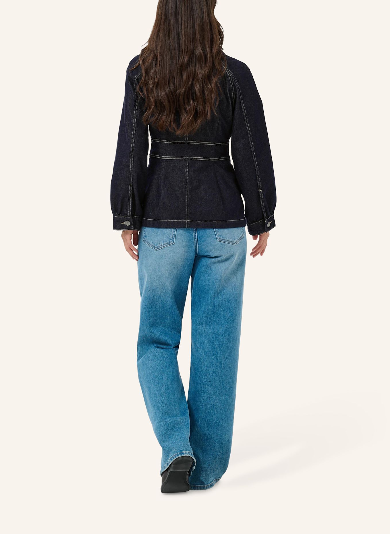 KAFFE Jeansbluse KAGHITA: BLAU