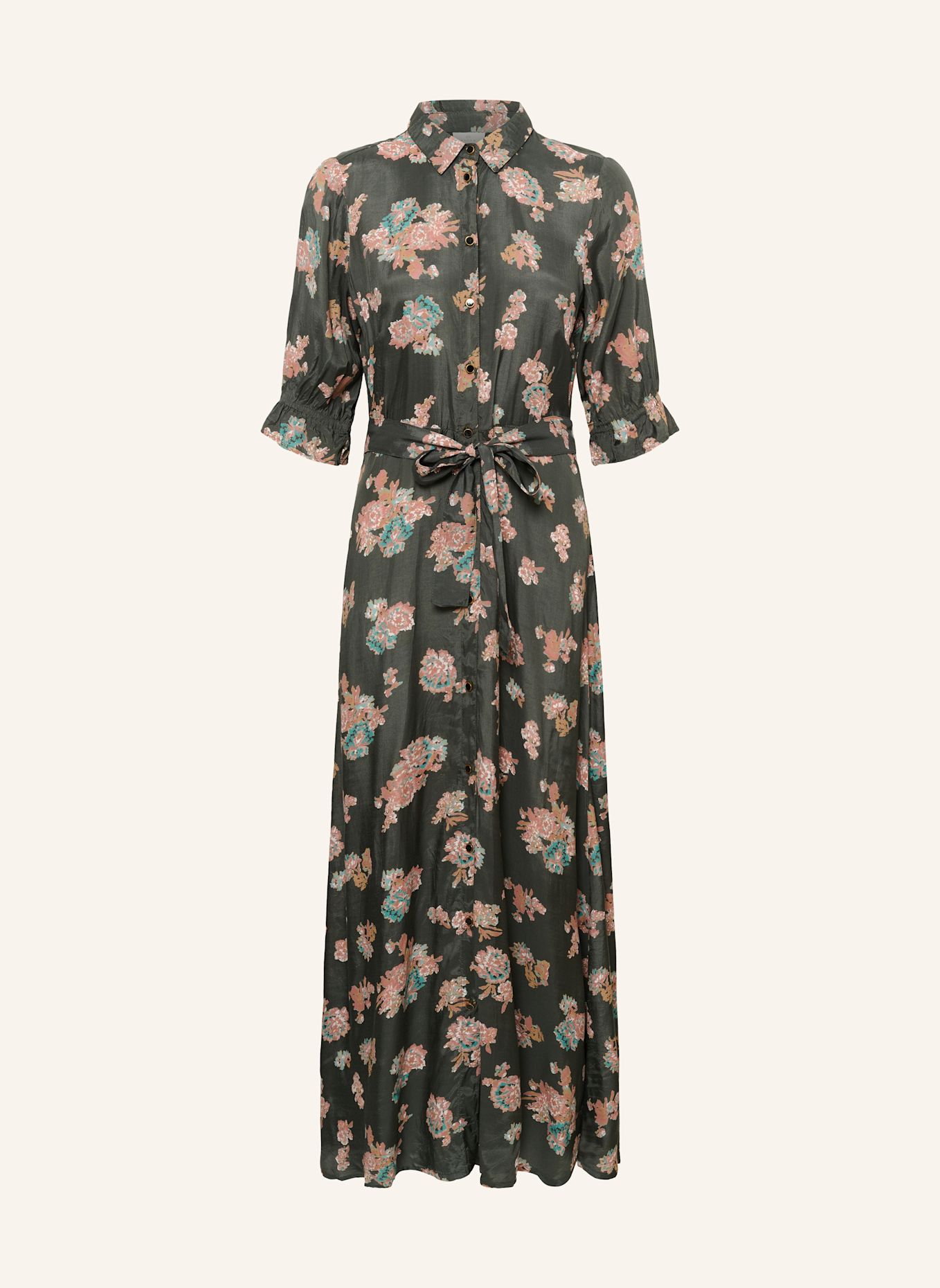 KAFFE Maxikleid KAVELANA: GRÜN