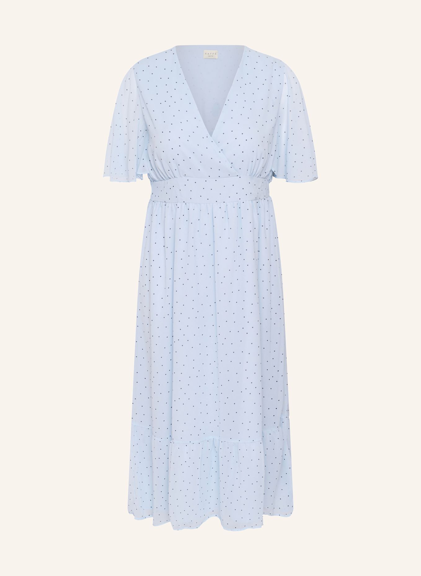 KAFFE curve Maxikleid KCLORY: BLAU