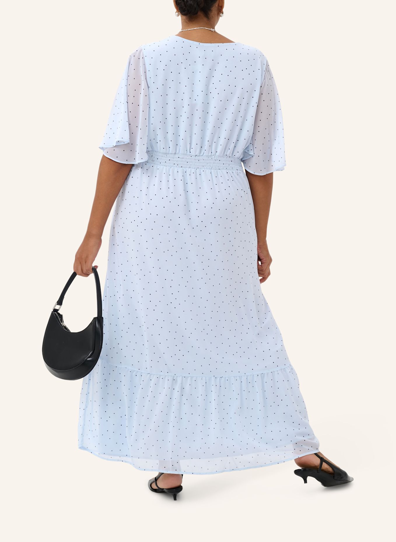 KAFFE curve Maxikleid KCLORY: BLAU