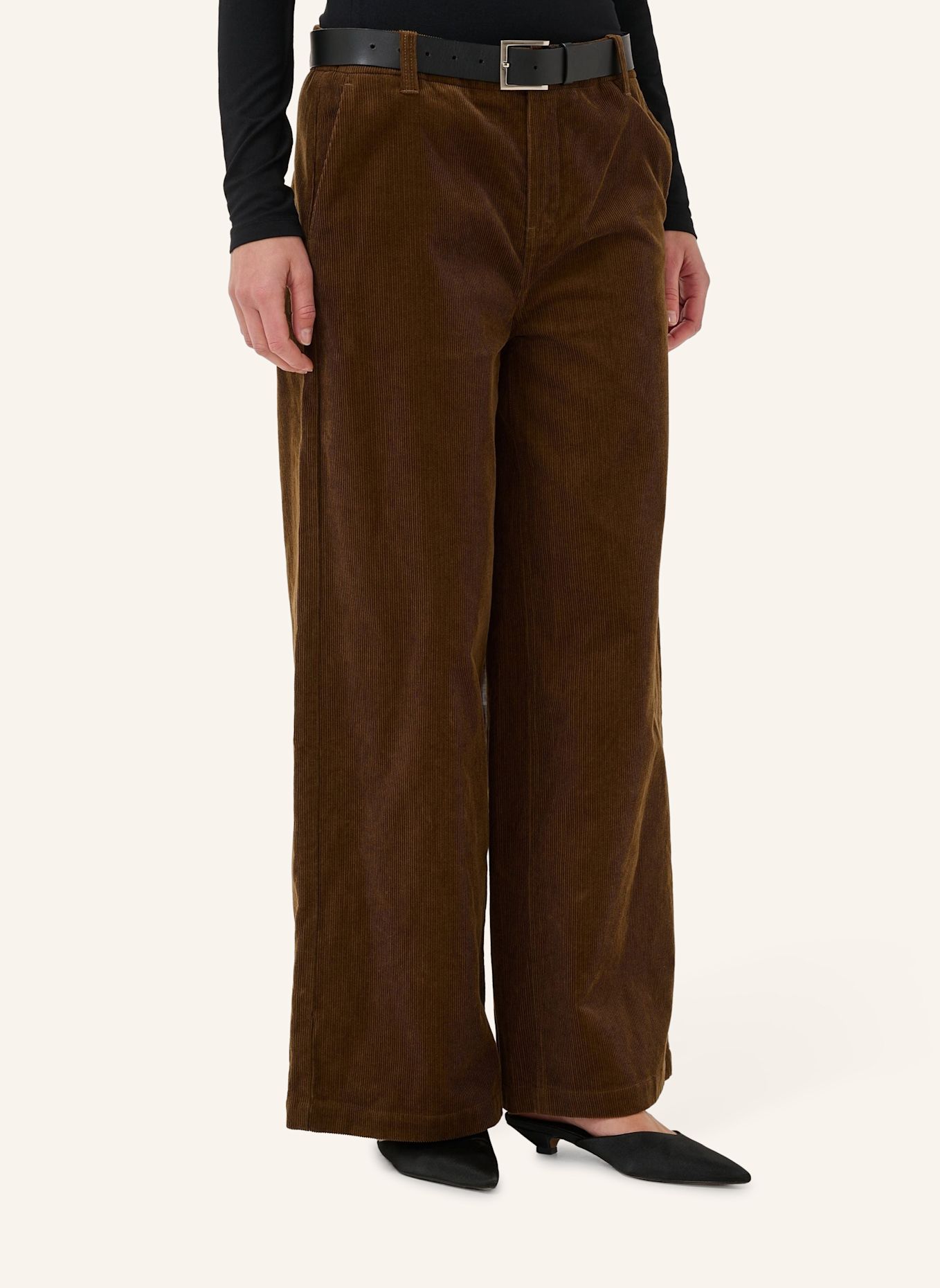 MY ESSENTIAL WARDROBE Cordhose MWNORA: BRAUN