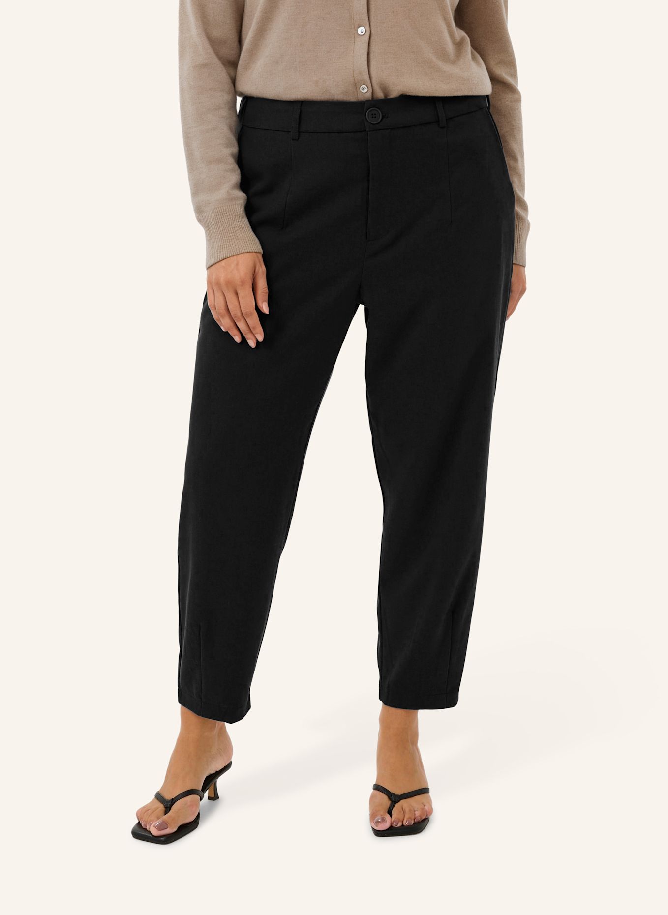 KAFFE curve Hose KCMERLA: SCHWARZ