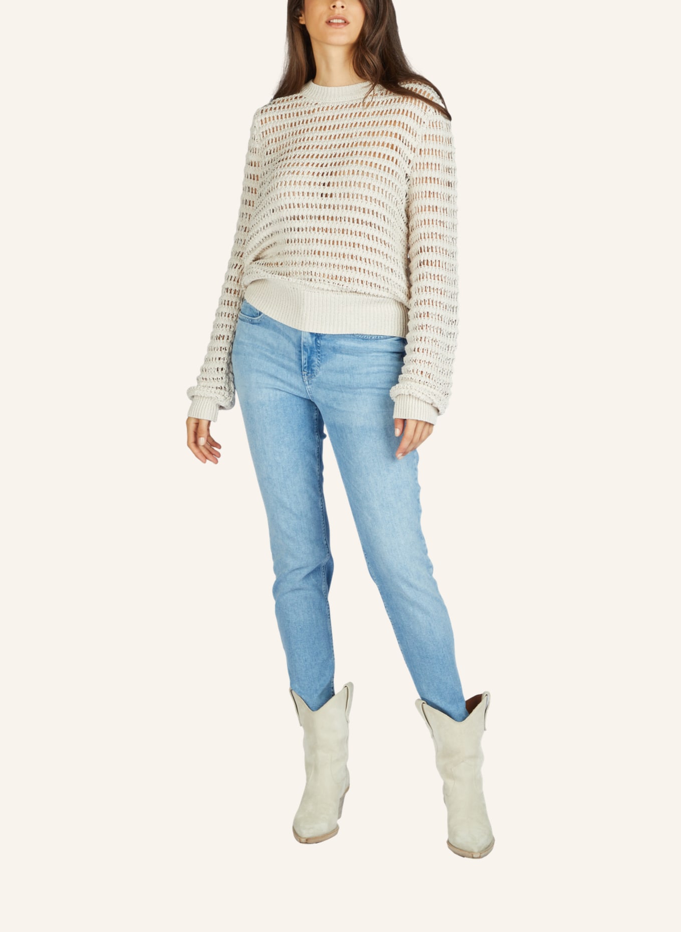 MARC AUREL Skinny Jeans, Farbe: BLAU (Bild 4)