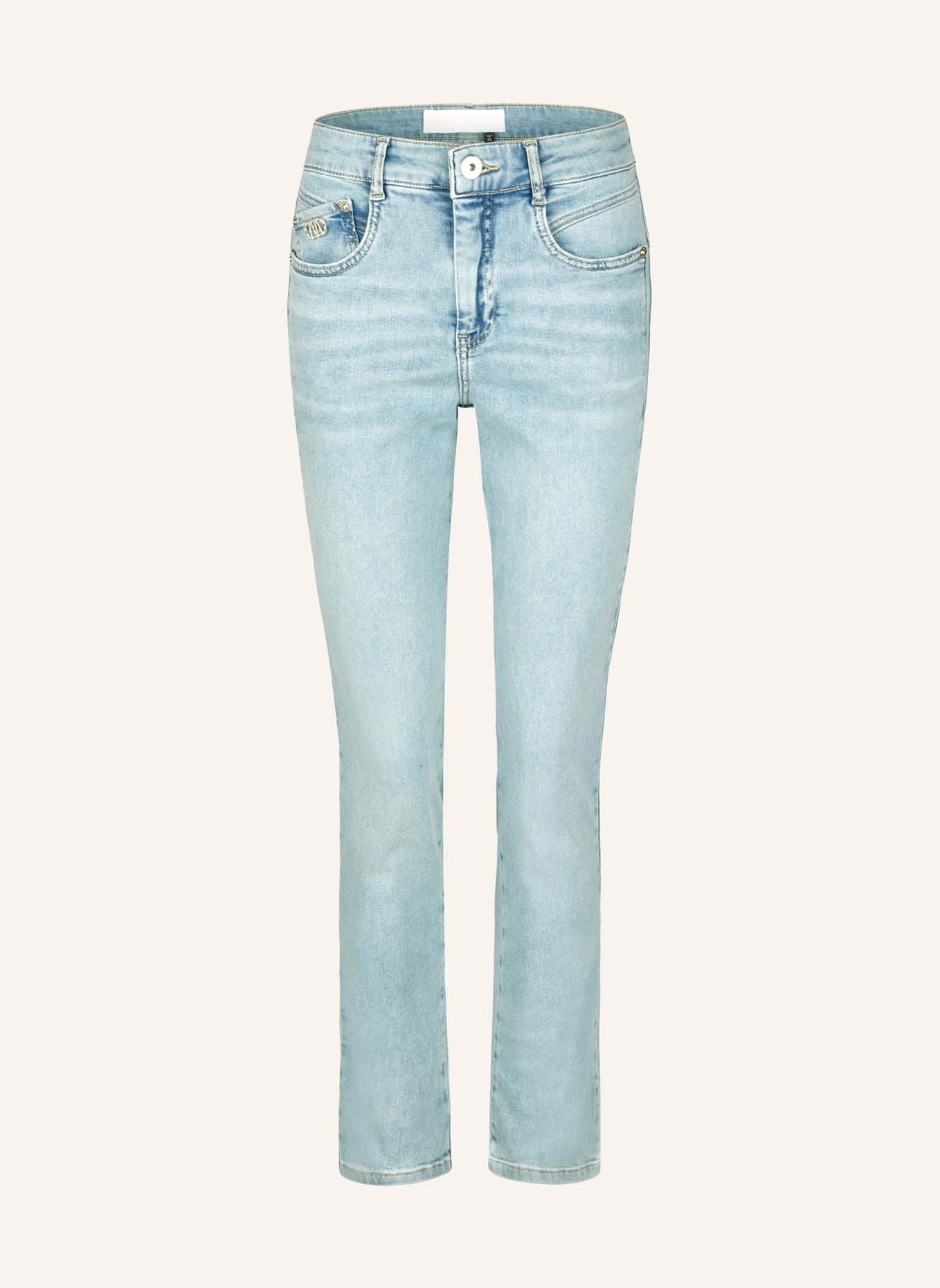 MARC AUREL Skinny Jeans, Farbe: HELLBLAU/ BLAU (Bild 1)