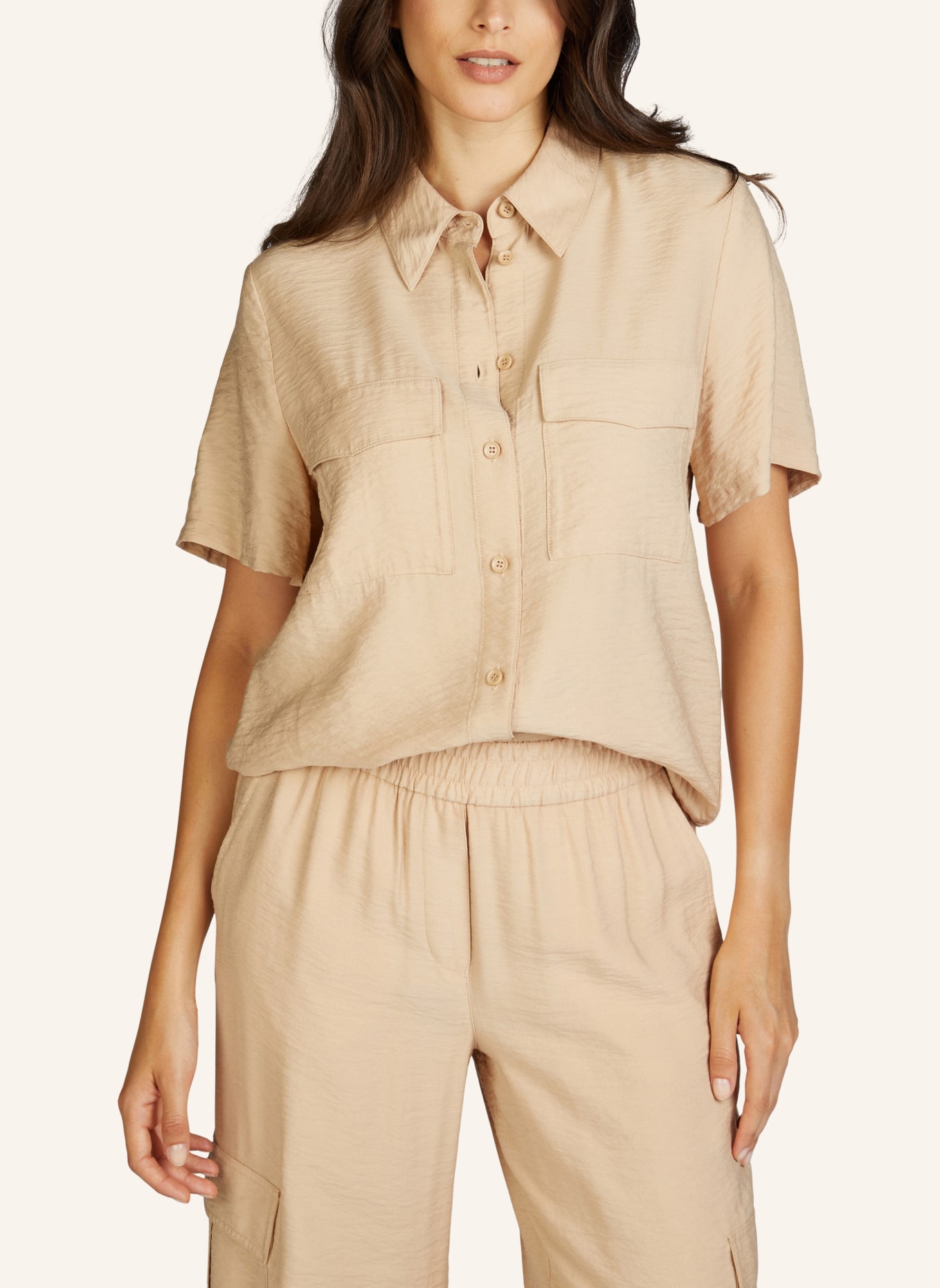 MARC AUREL Bluse, Farbe: BEIGE (Bild 3)