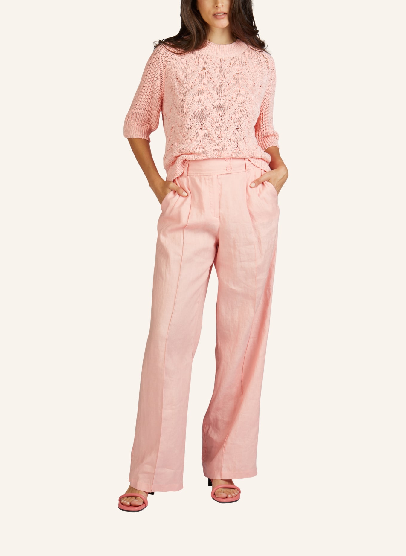 MARC AUREL Pullover, Farbe: ROSÉ (Bild 5)