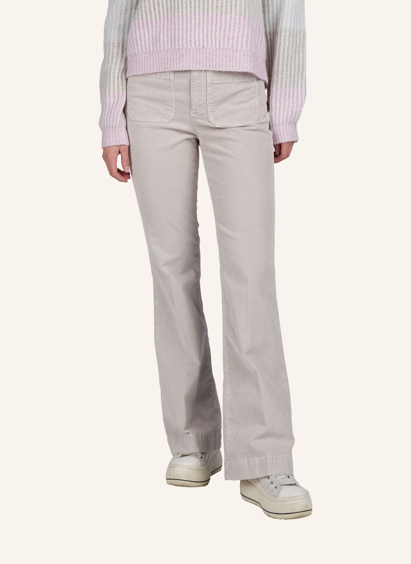 MARC AUREL Flared Hose, Farbe: TAUPE (Bild 3)