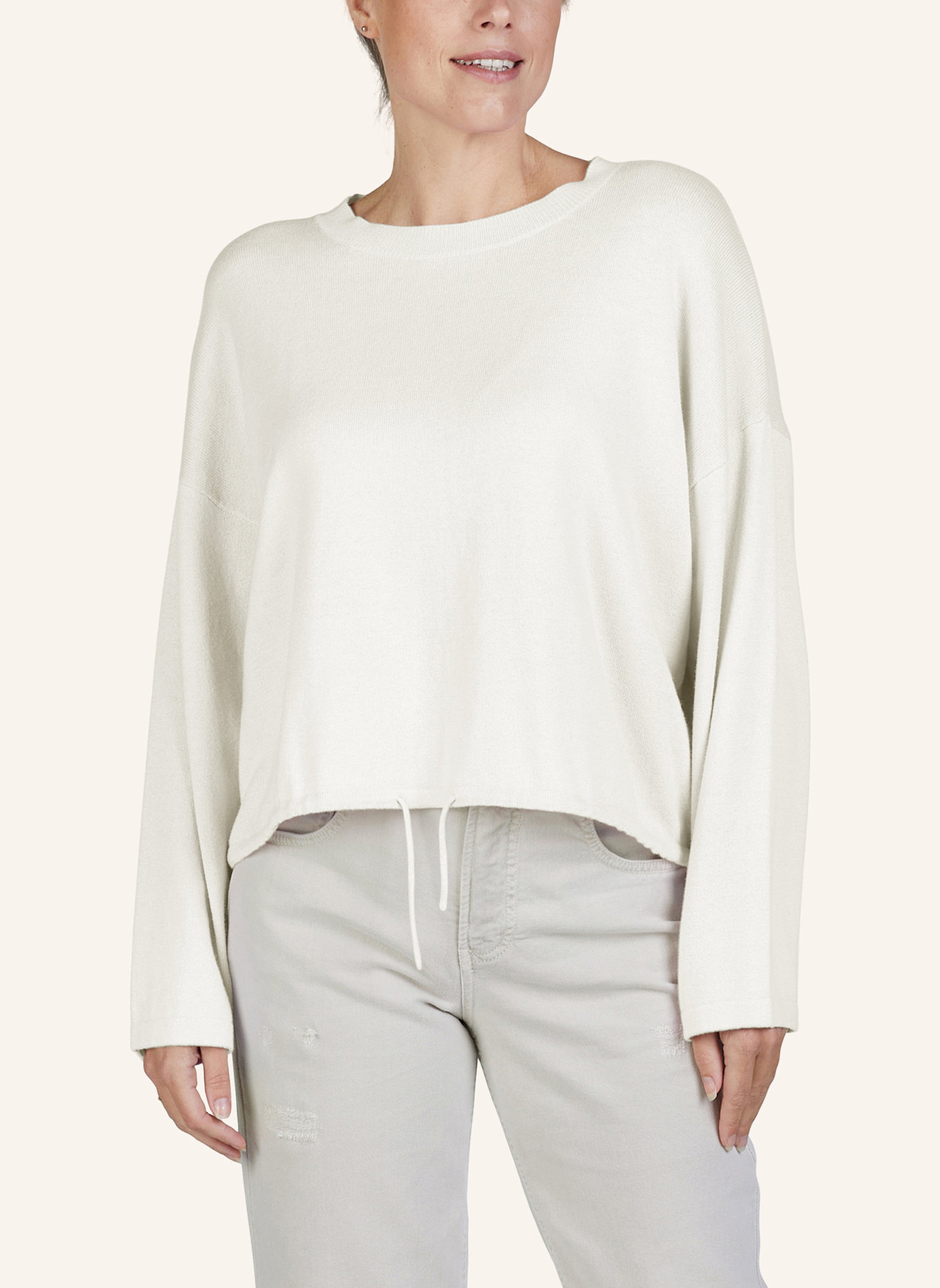 MARC AUREL Pullover, Farbe: WEISS (Bild 3)