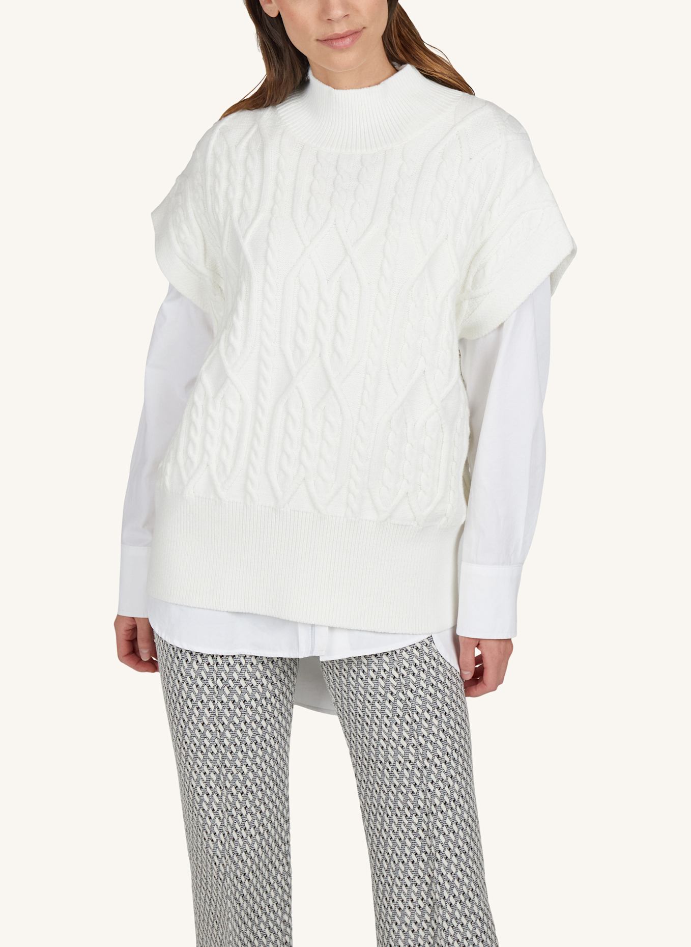 MARC AUREL Pullover, Farbe: WEISS (Bild 3)