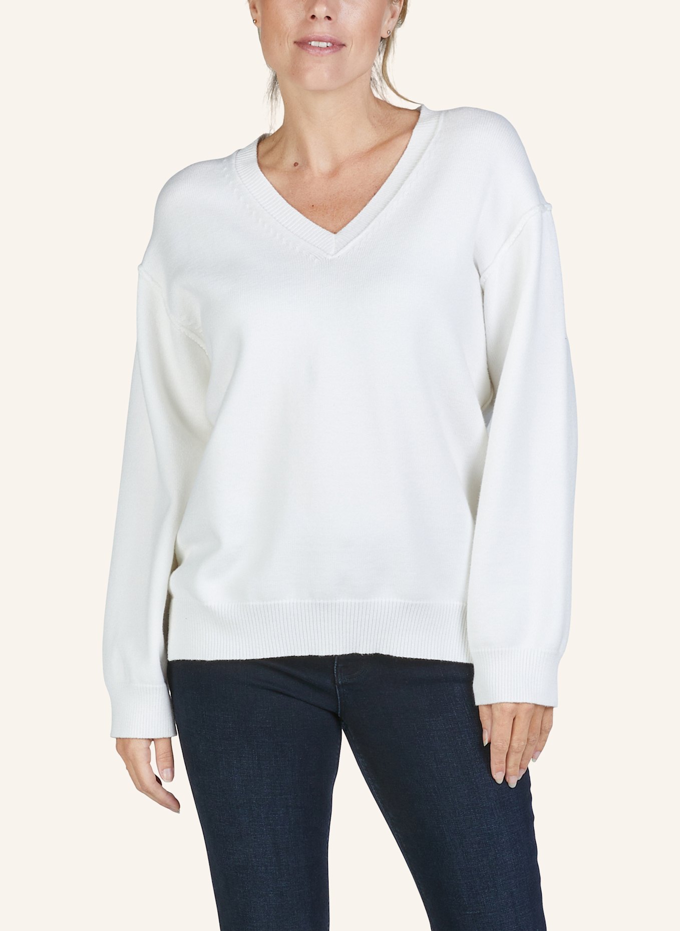 MARC AUREL Pullover, Farbe: WEISS (Bild 3)