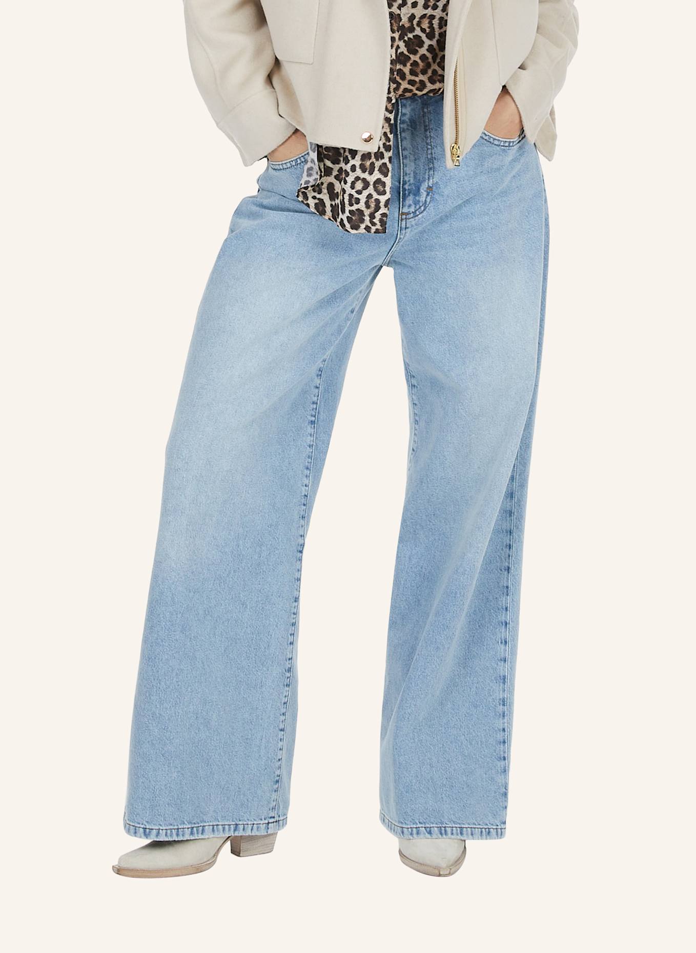 MARC AUREL Jeanshose: BLAU