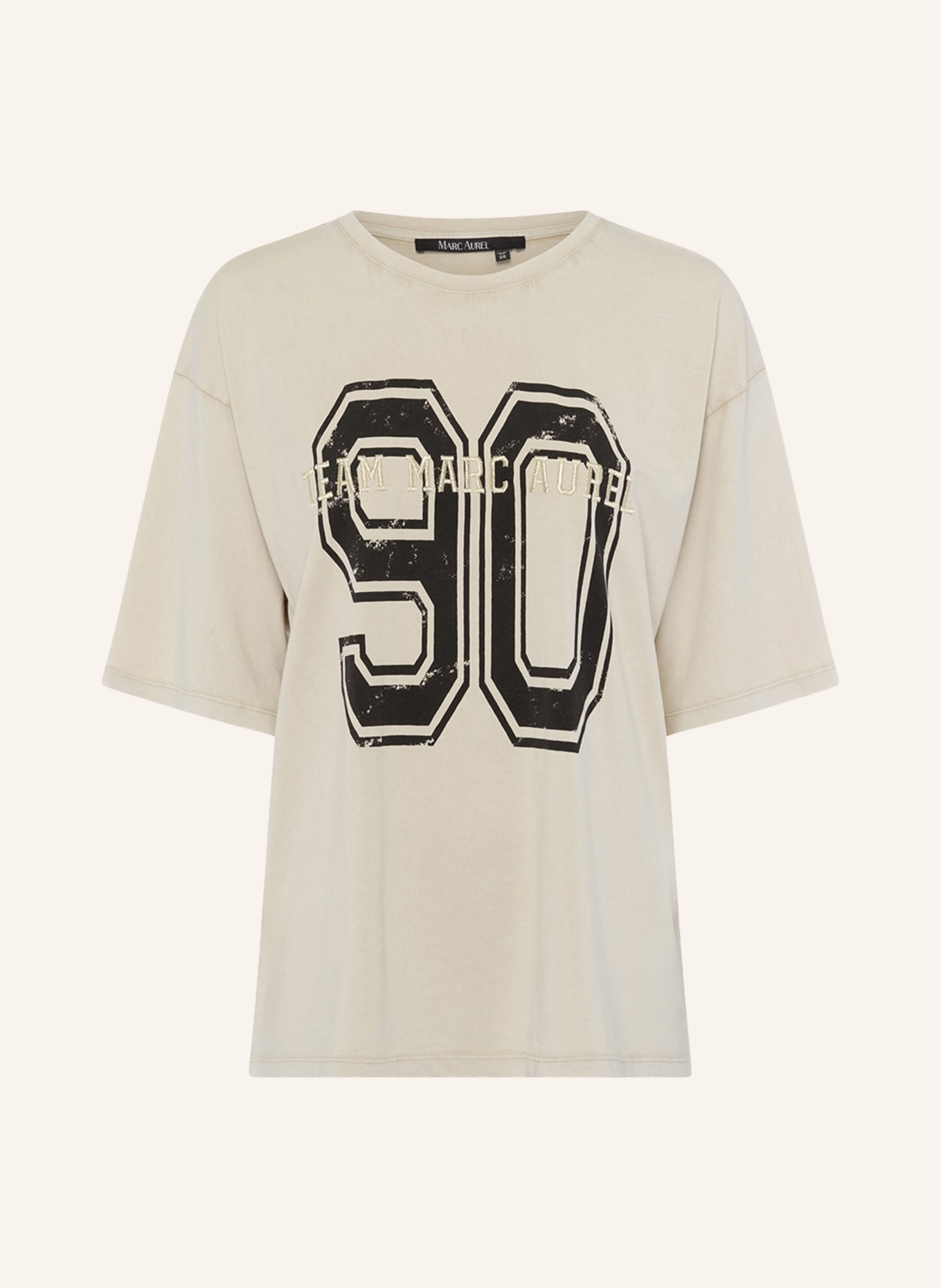 MARC AUREL Shirt: BEIGE