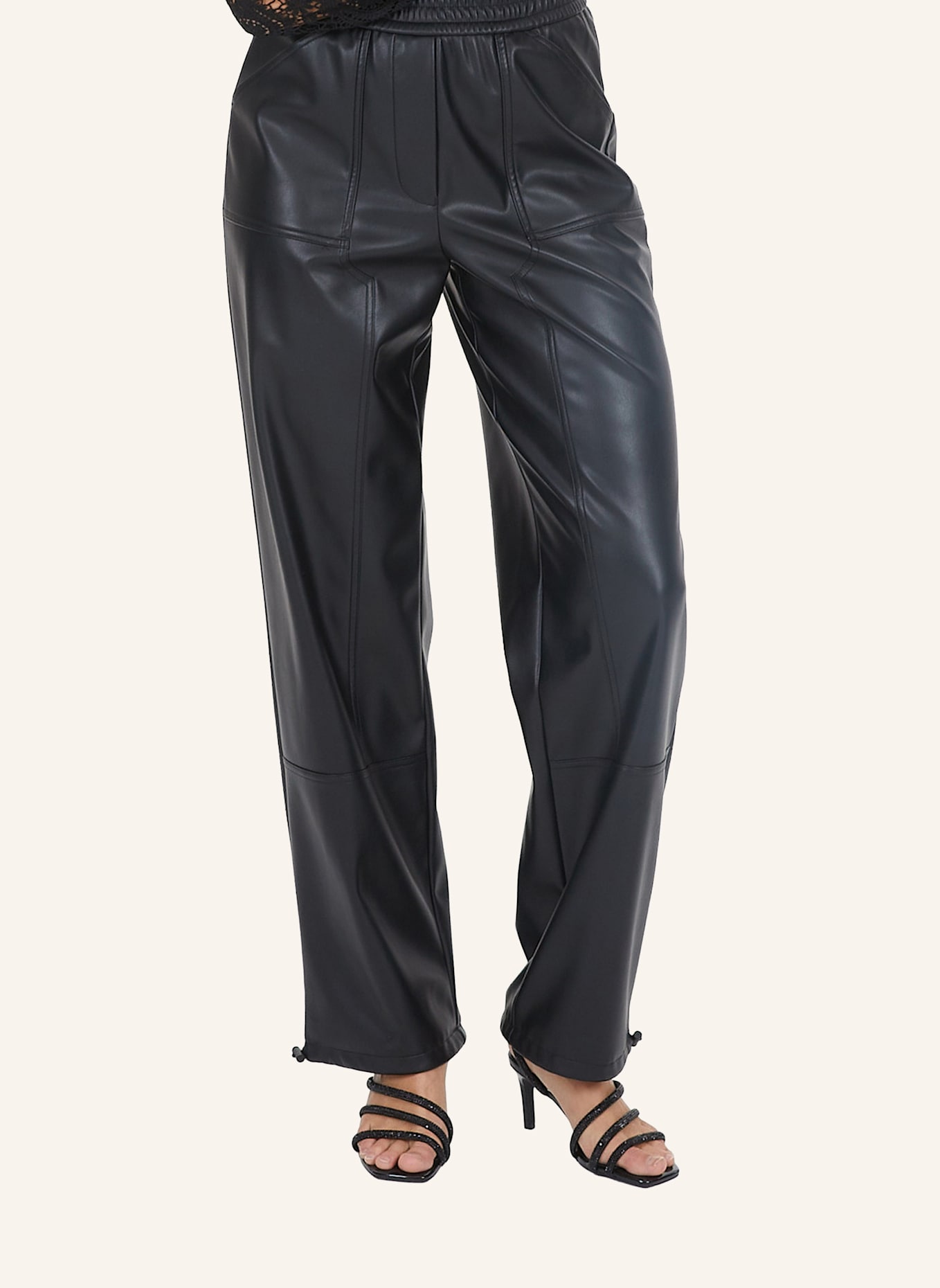 MARC AUREL Hose: SCHWARZ