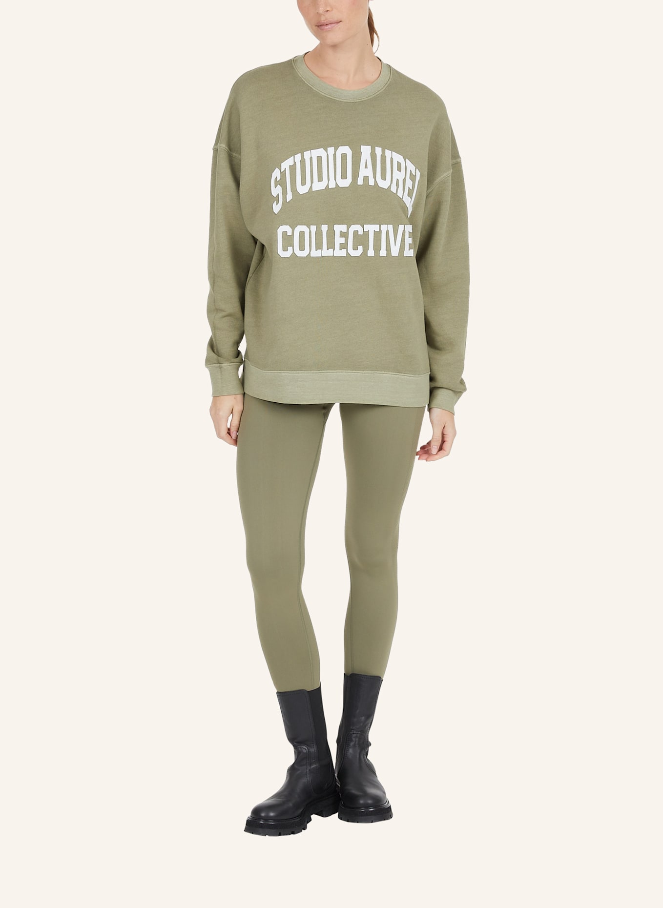 MARC AUREL Sweatshirt: KHAKI