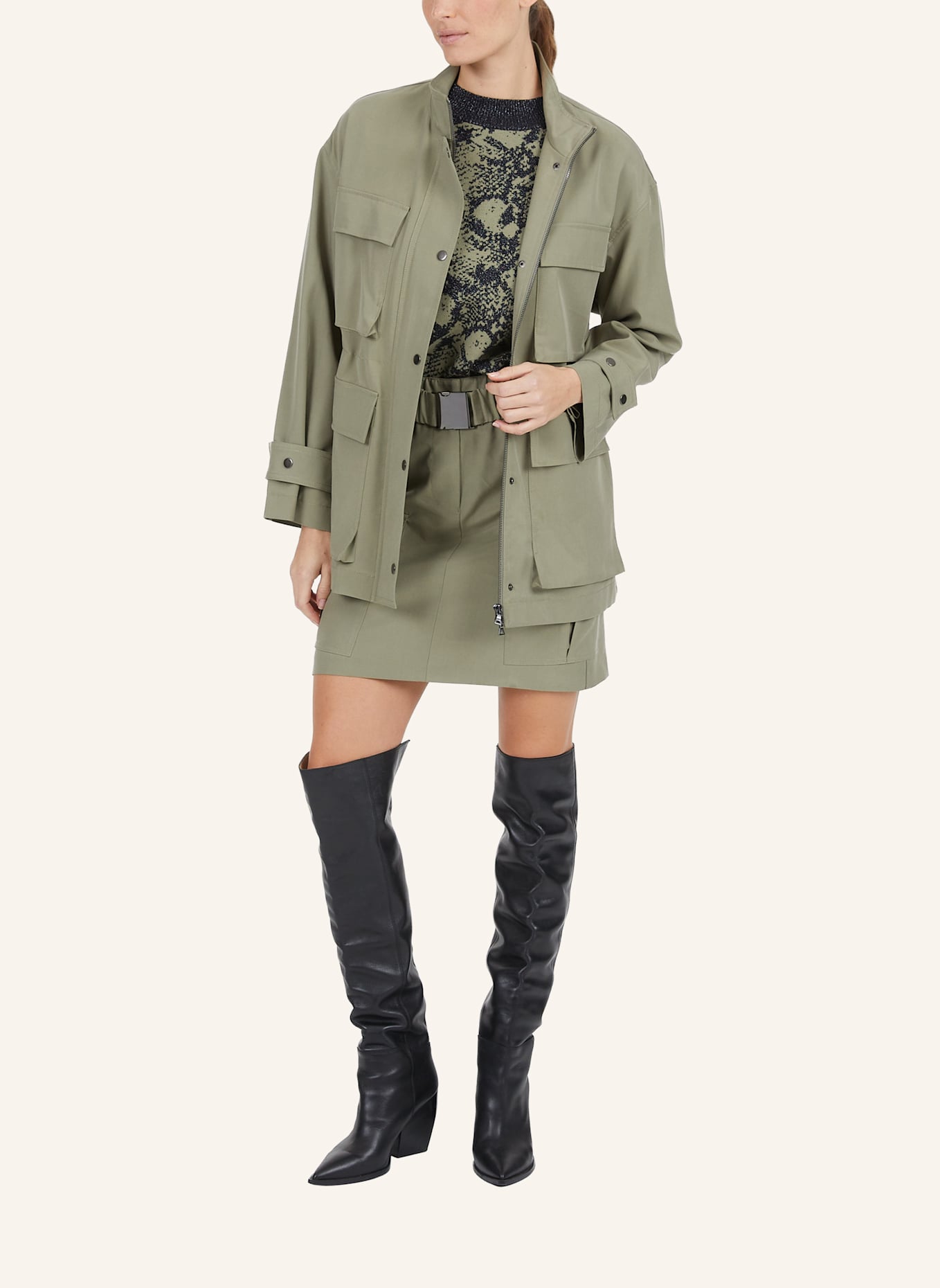 MARC AUREL Jacke: KHAKI