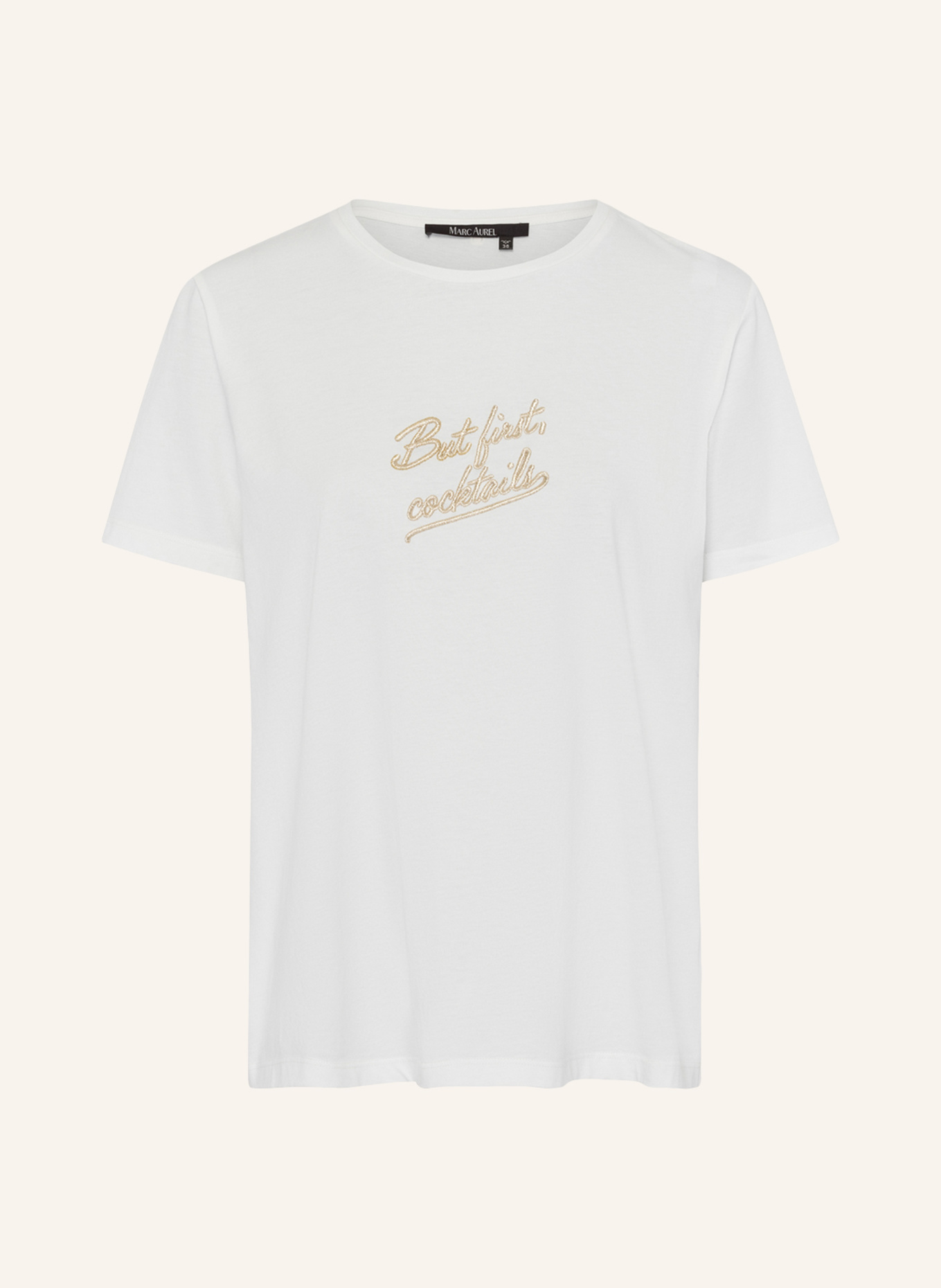 MARC AUREL T-Shirt: WEISS