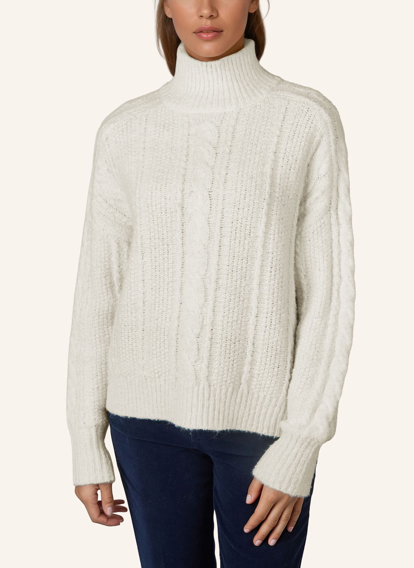 MARC AUREL Pullover: CREME