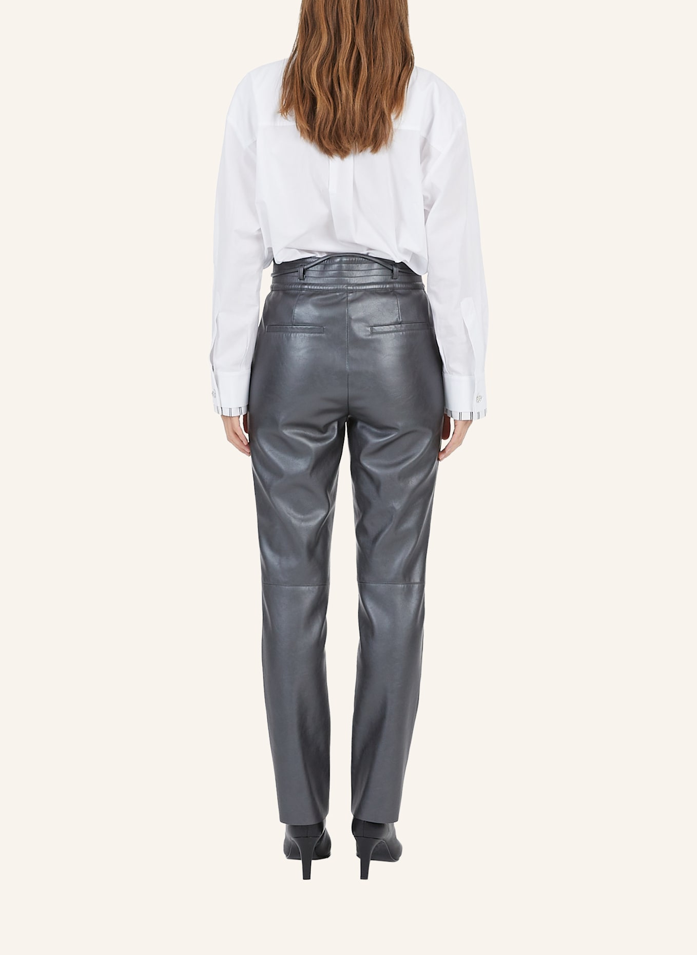 MARC AUREL Hemd: WEISS