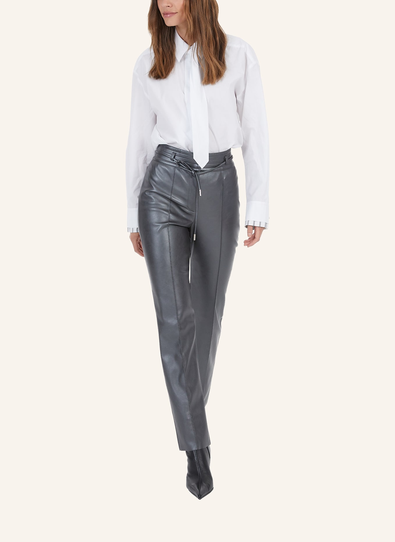 MARC AUREL Hemd: WEISS