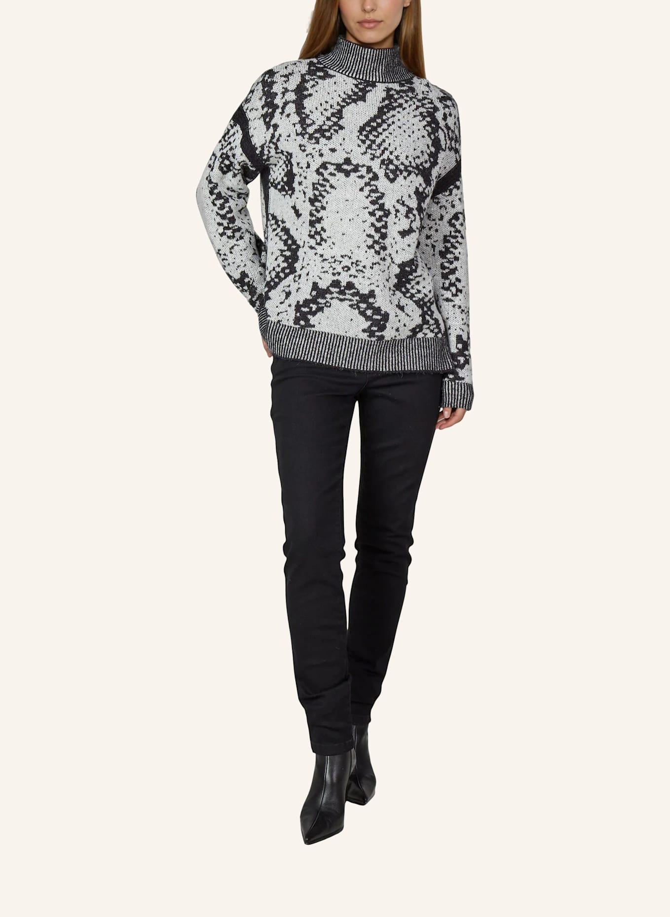 MARC AUREL Pullover: WEISS